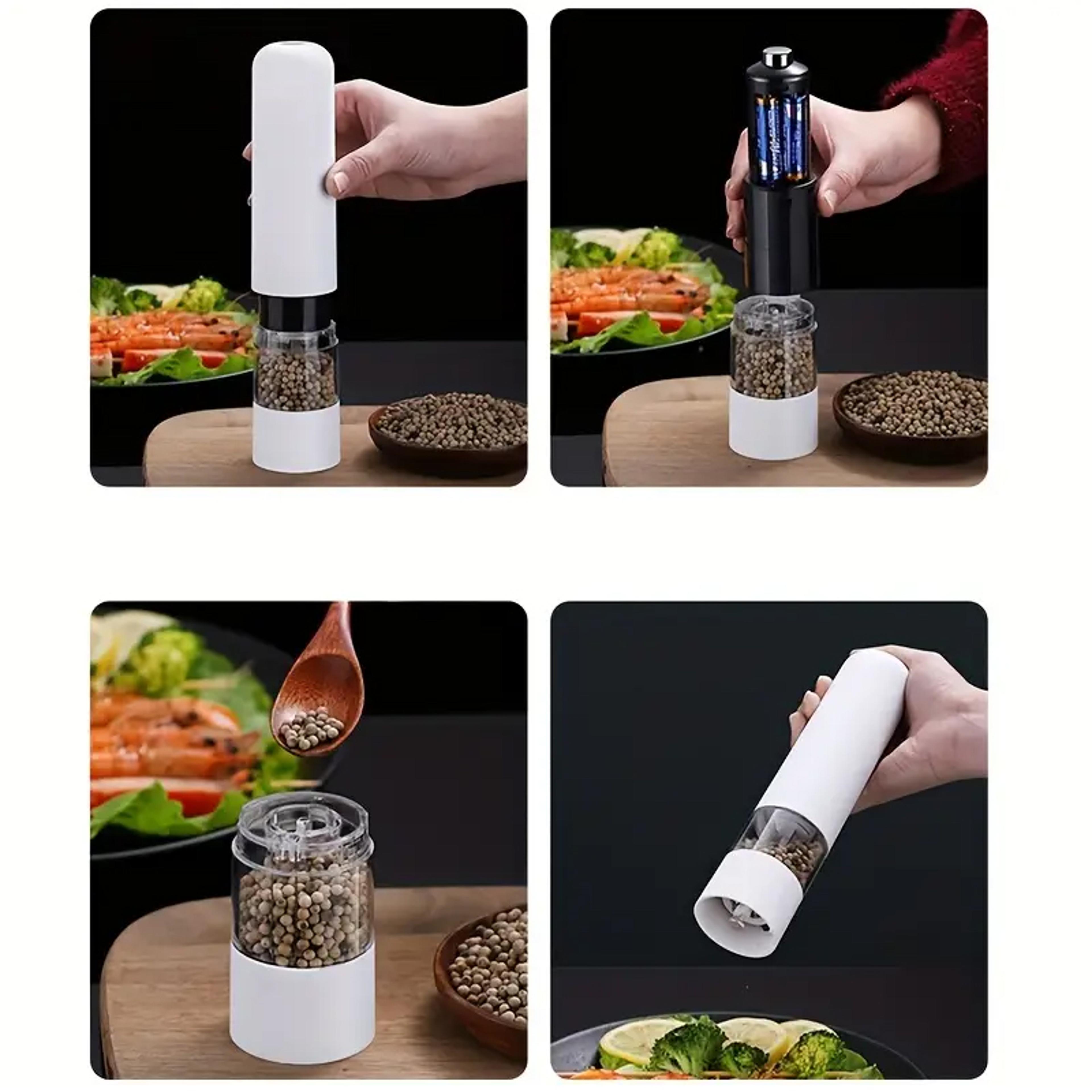 Electric Salt And Pepper Grinder Set With Adjustable Coarseness 3