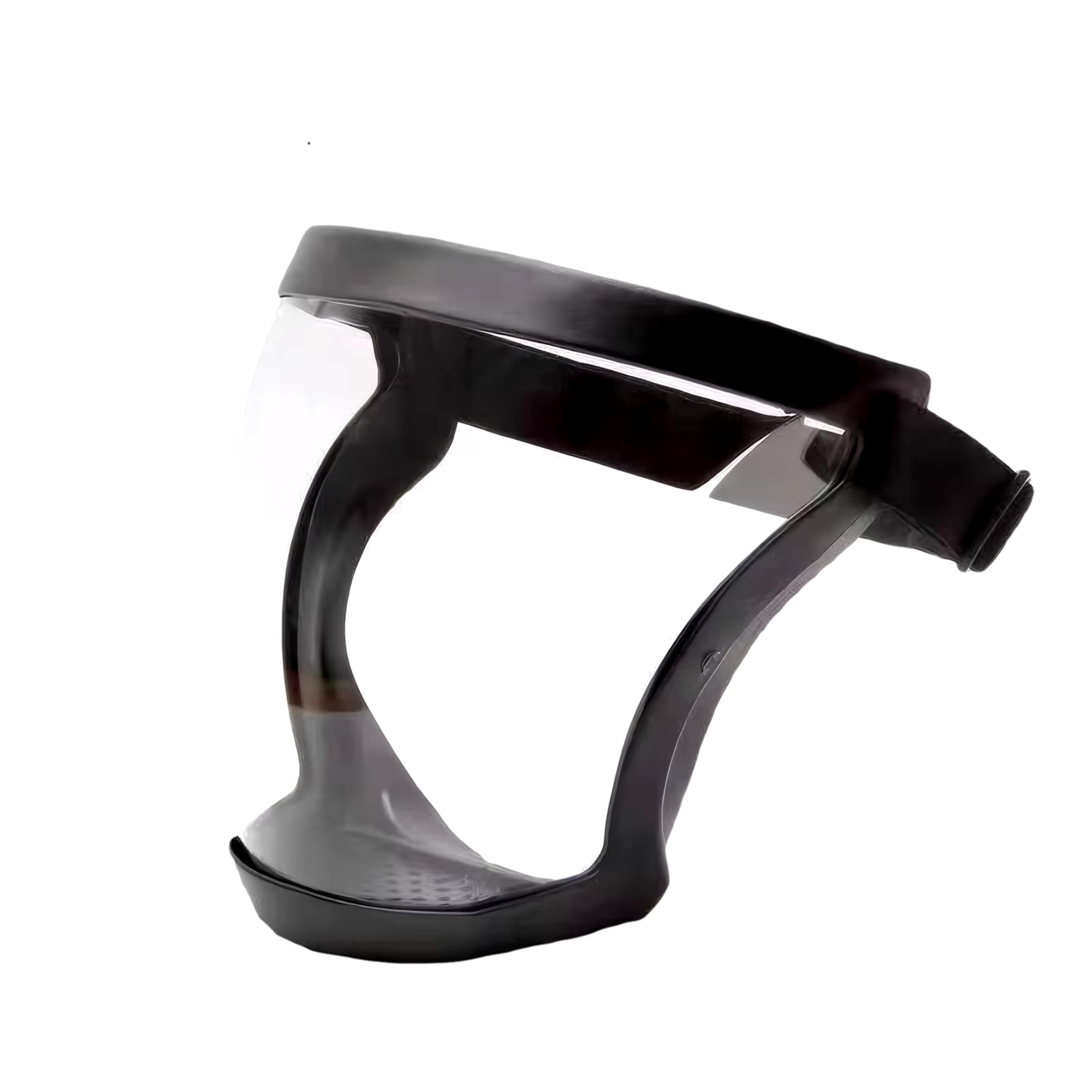 FullFace Transparent Protective Shield With Adjustable Buckle 5