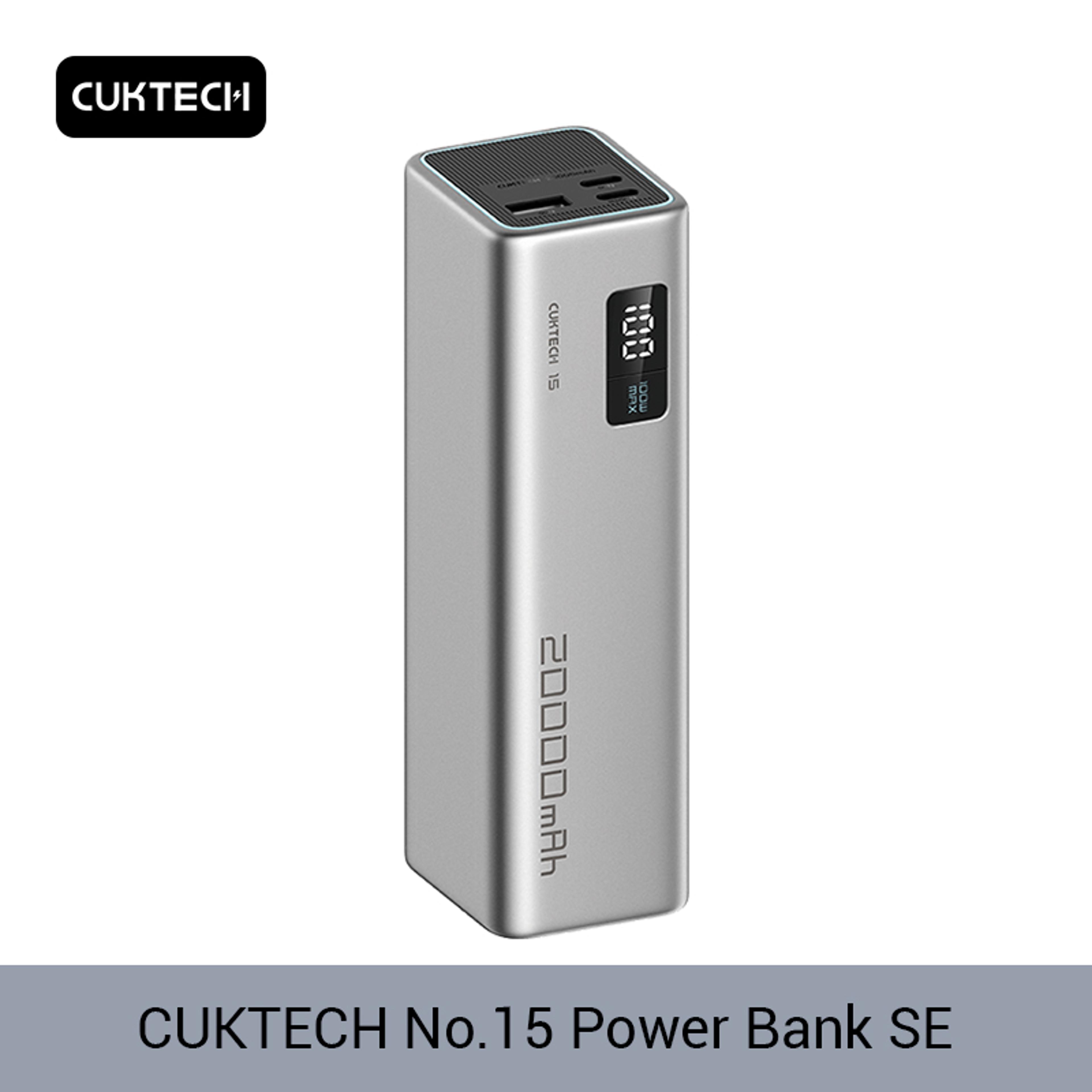 100w portable power bank with digital display and fast charging