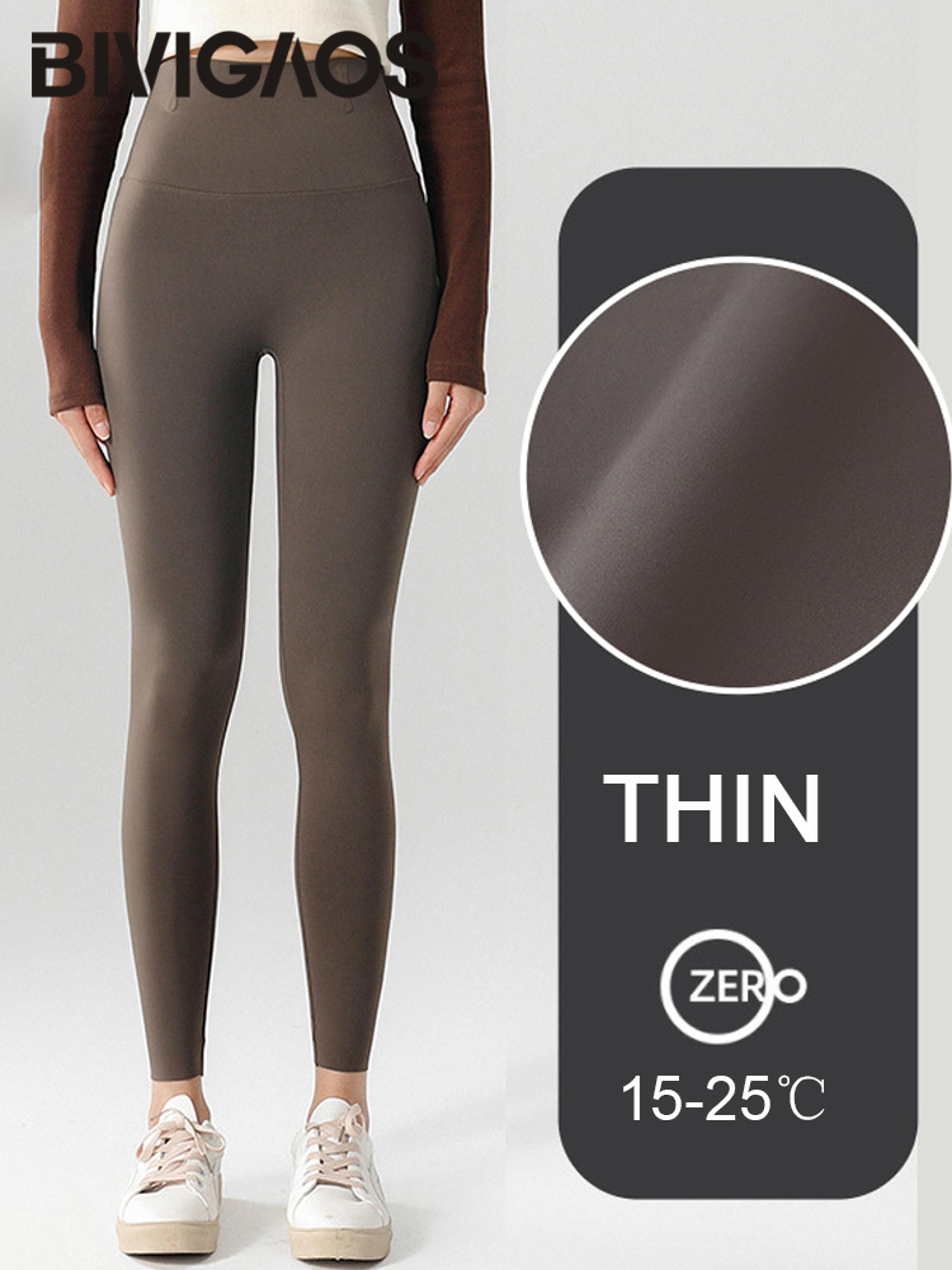 High Waisted Seamless Leggings For Women With Stretch Knit Fabric 11