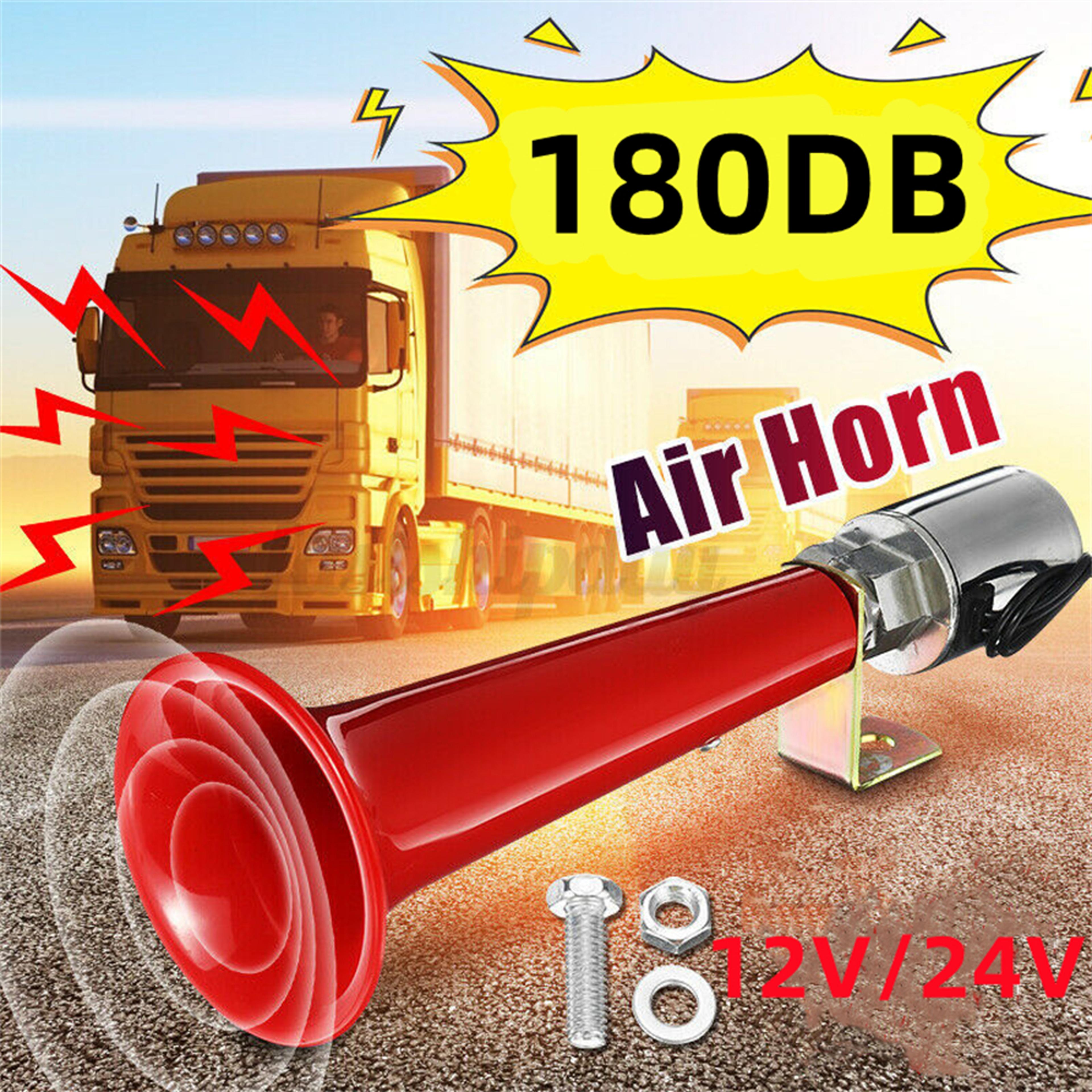 12v/24v car air horn with wolf whistle and bird sound effects