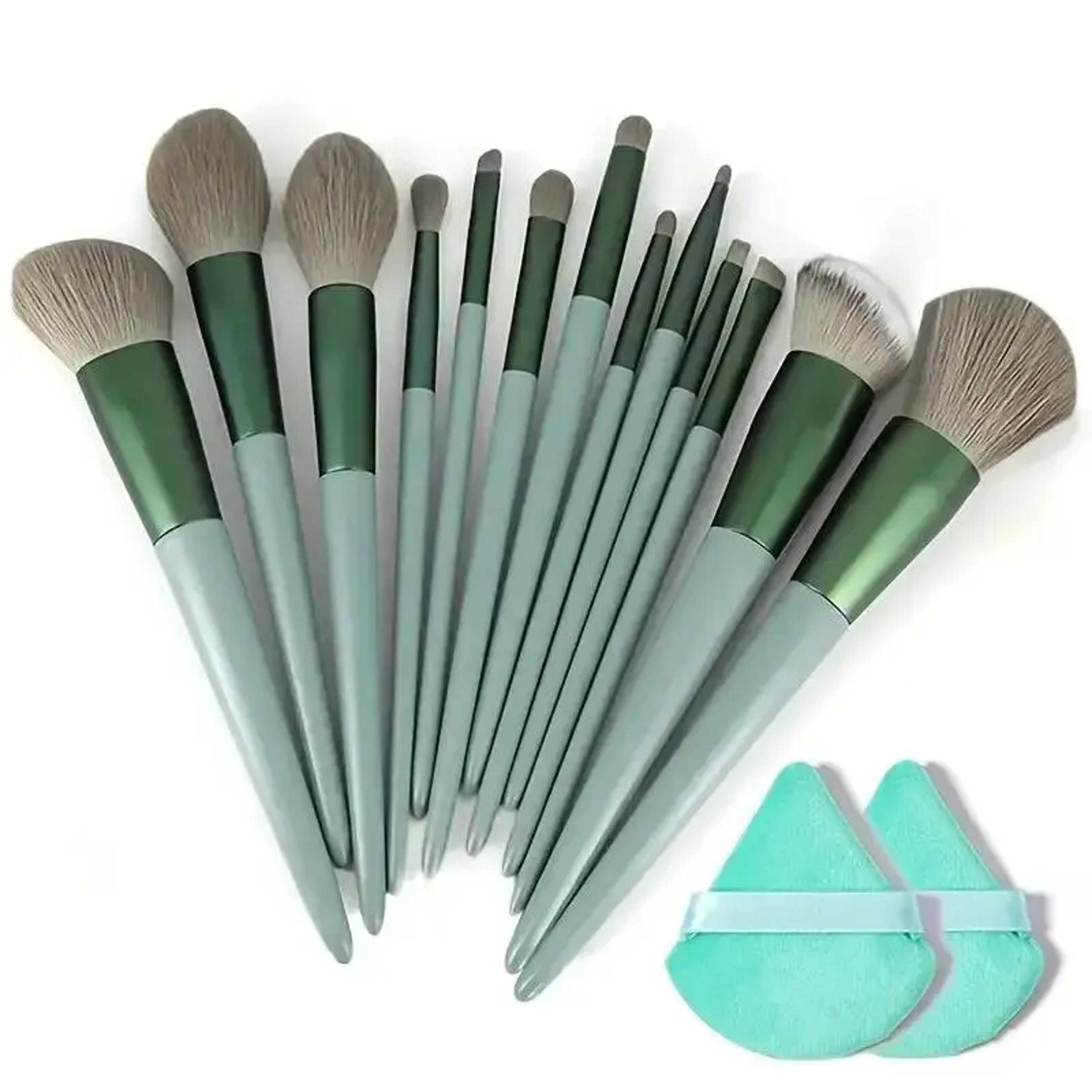 Professional Makeup Brush Set With Soft Fluffy Bristles For Foundation Powder And Eyeshadow 17