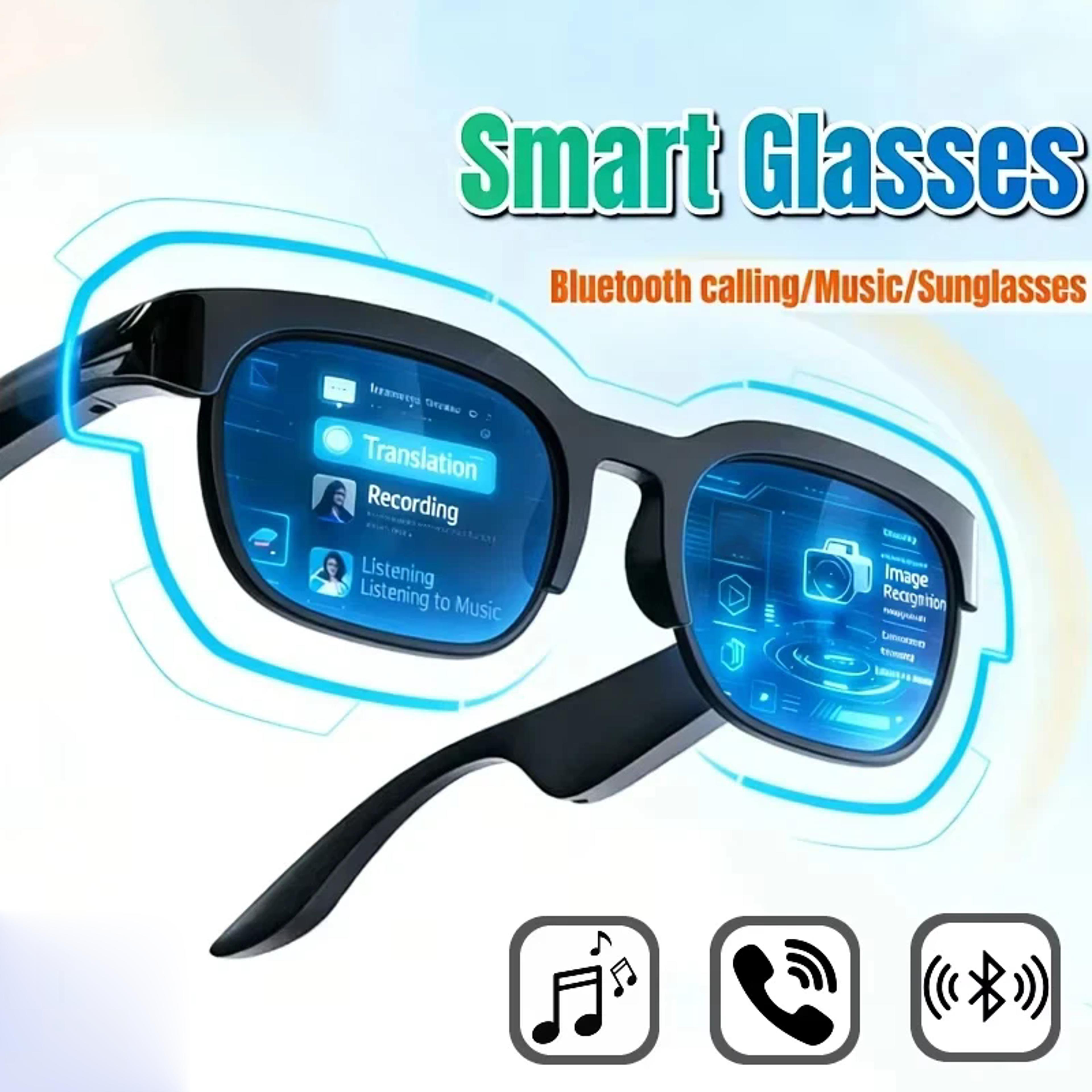 AI Translation Smart Glasses With Bluetooth 53 Music And Calling Features 7