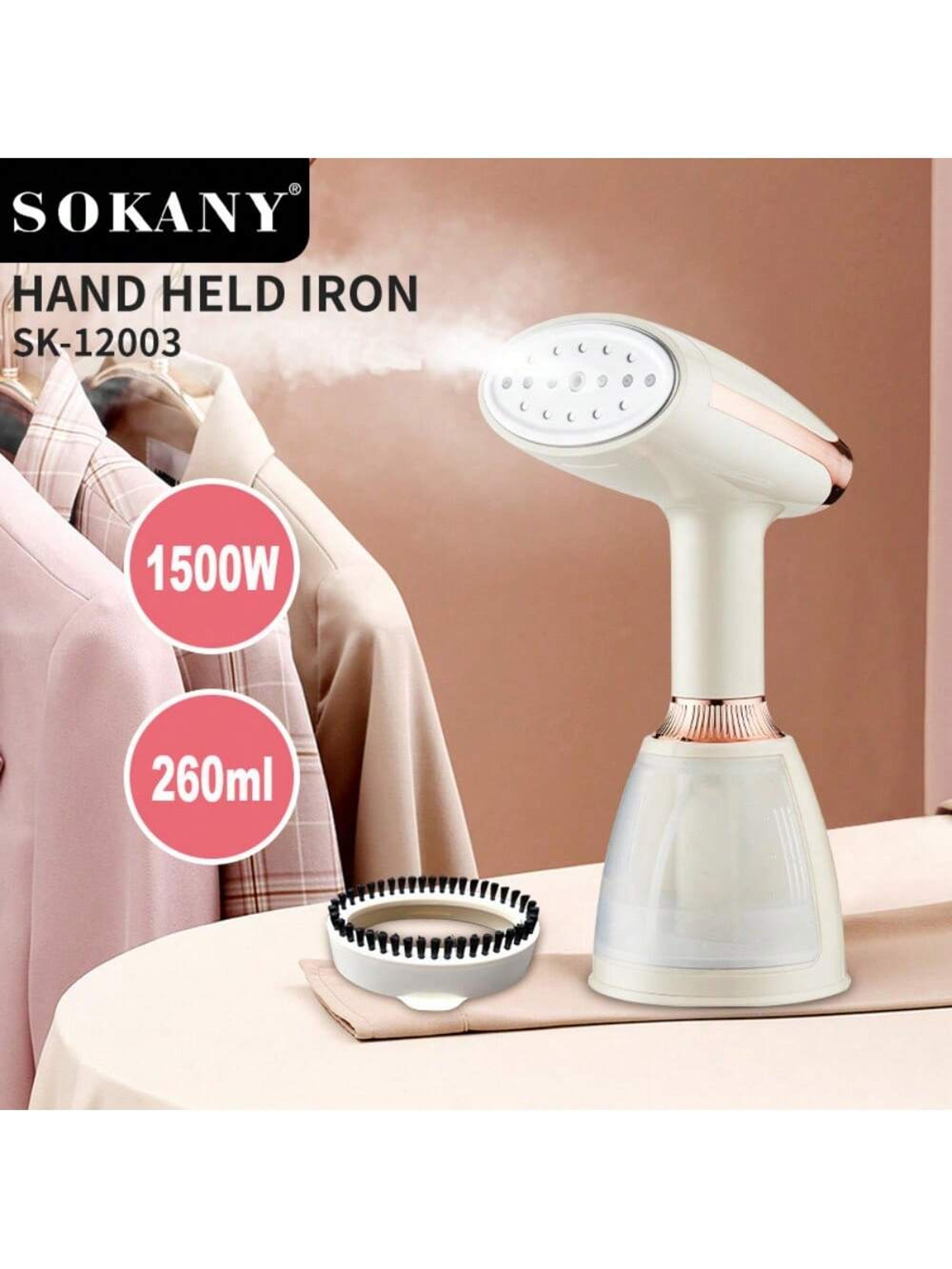 handheld garment steamer 1500w rapid heating steam ironing brush