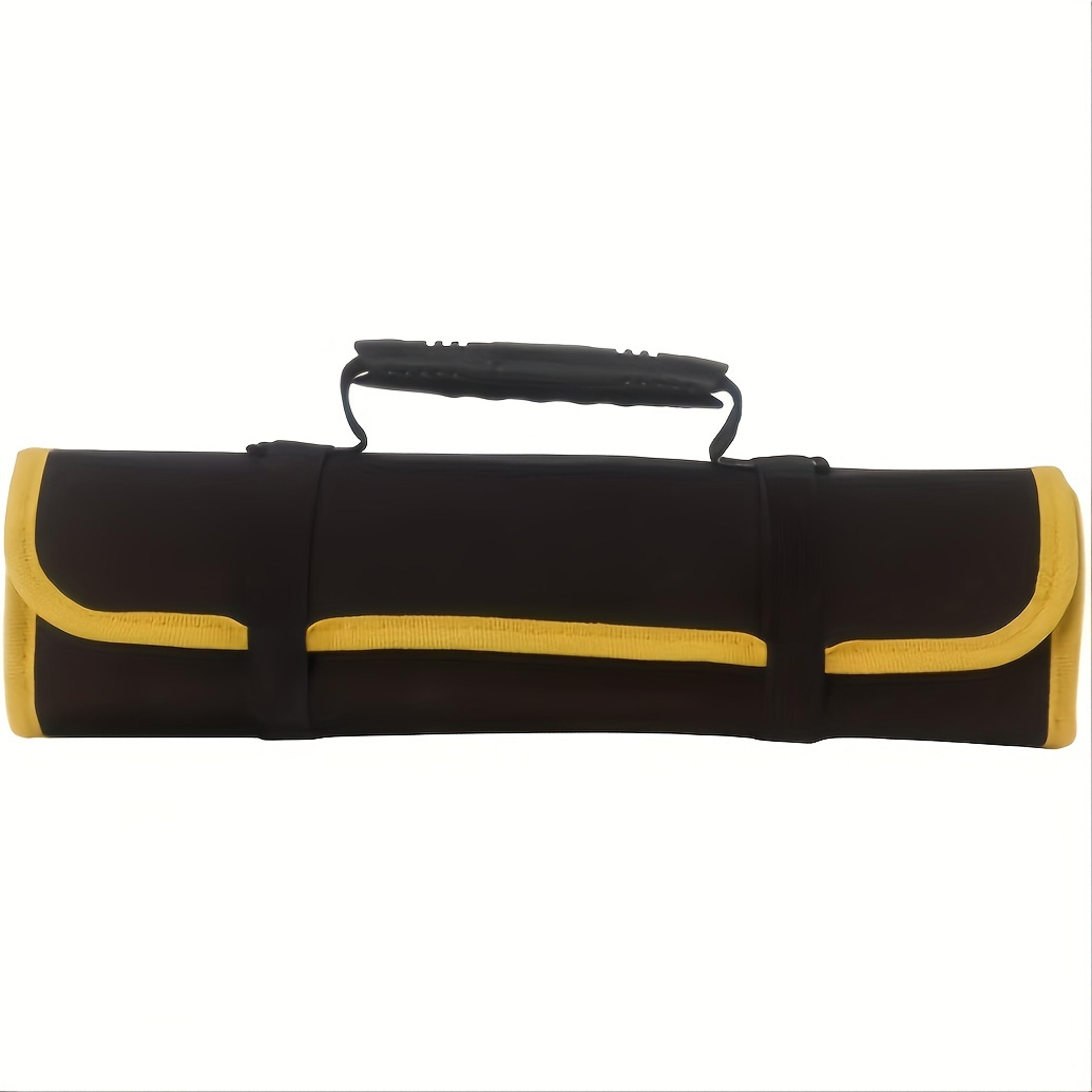 Pocket Folding Wrench Roll Organizer With Nylon Tool Storage Pouches 6