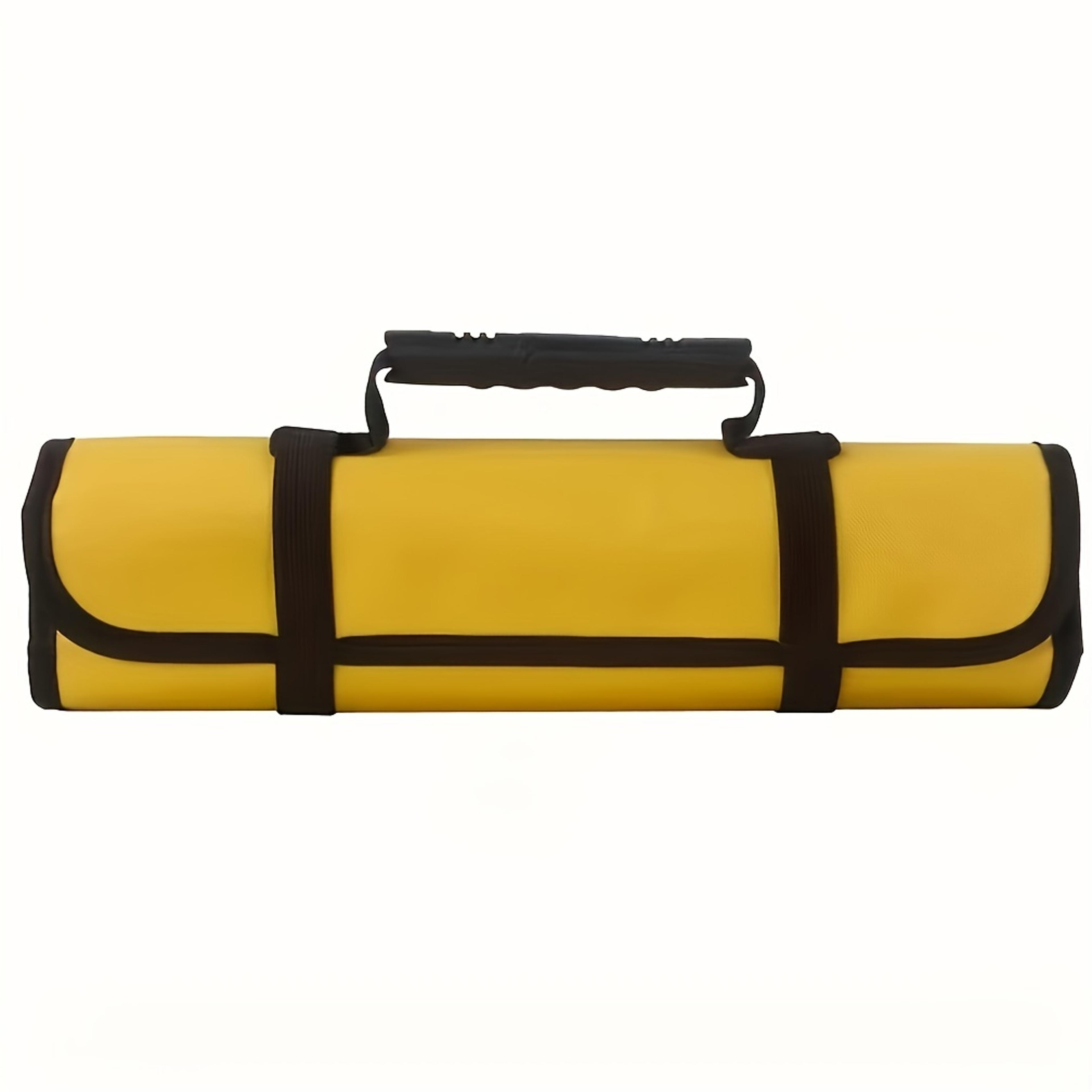 Pocket Folding Wrench Roll Organizer With Nylon Tool Storage Pouches 7