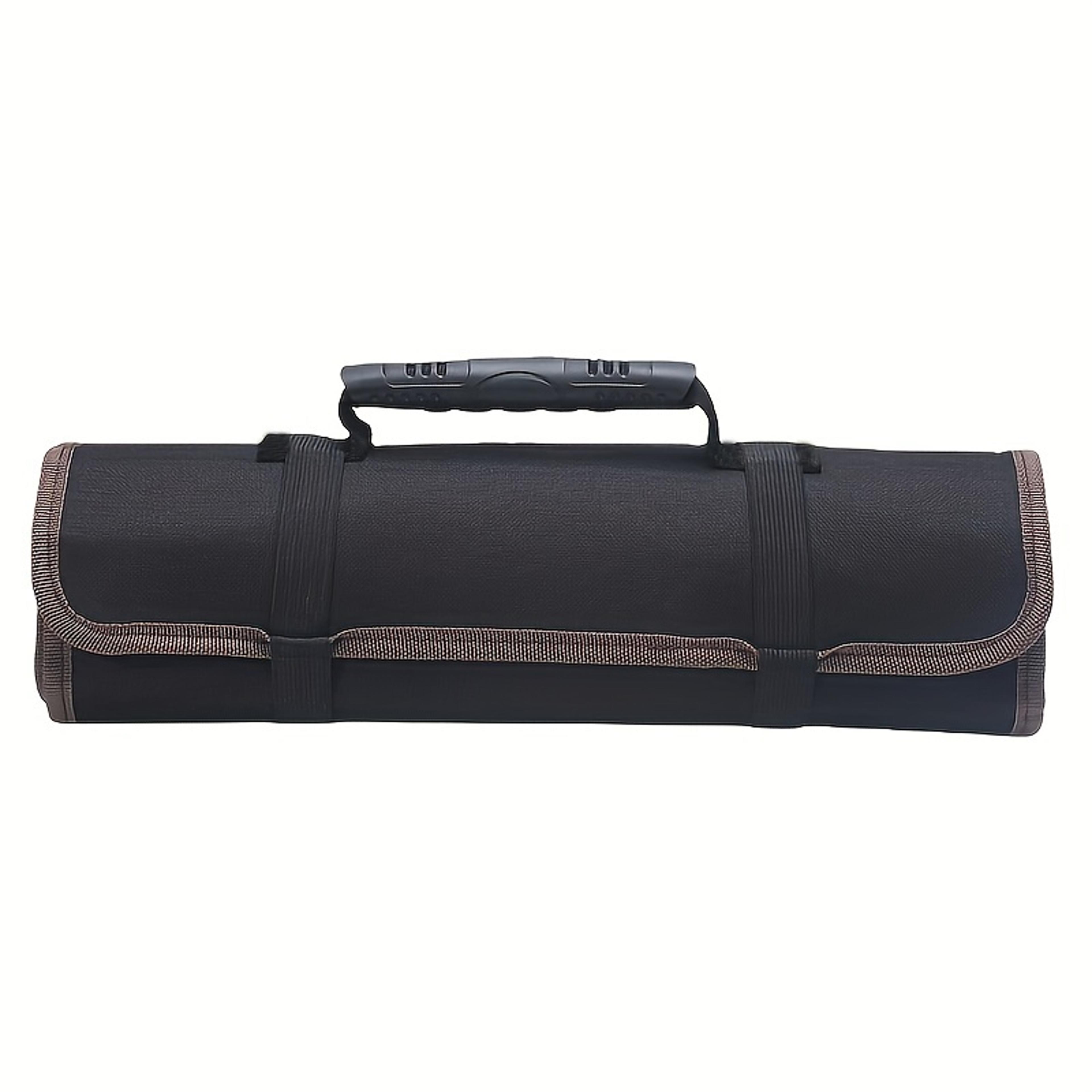 Pocket Folding Wrench Roll Organizer With Nylon Tool Storage Pouches 10