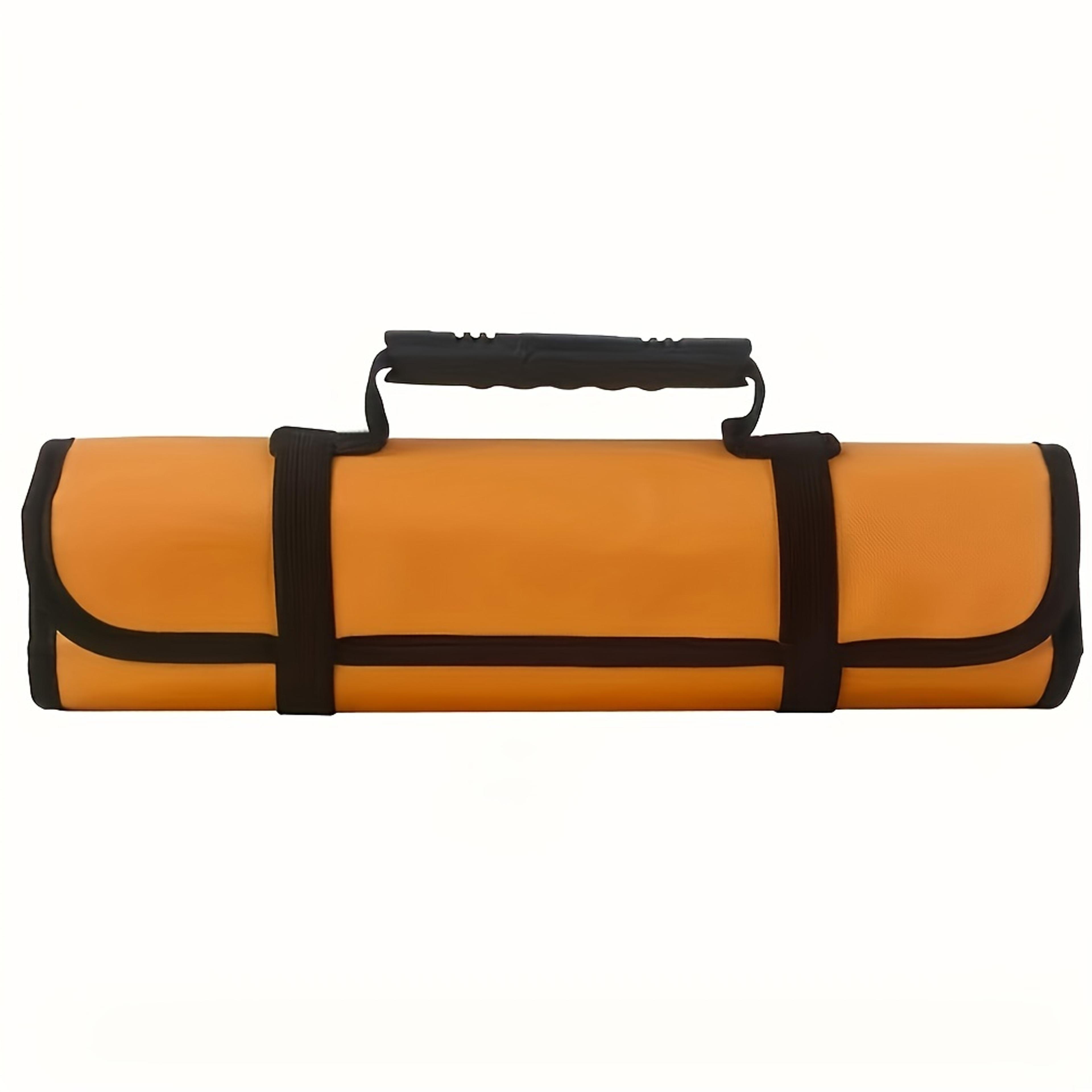 Pocket Folding Wrench Roll Organizer With Nylon Tool Storage Pouches 9
