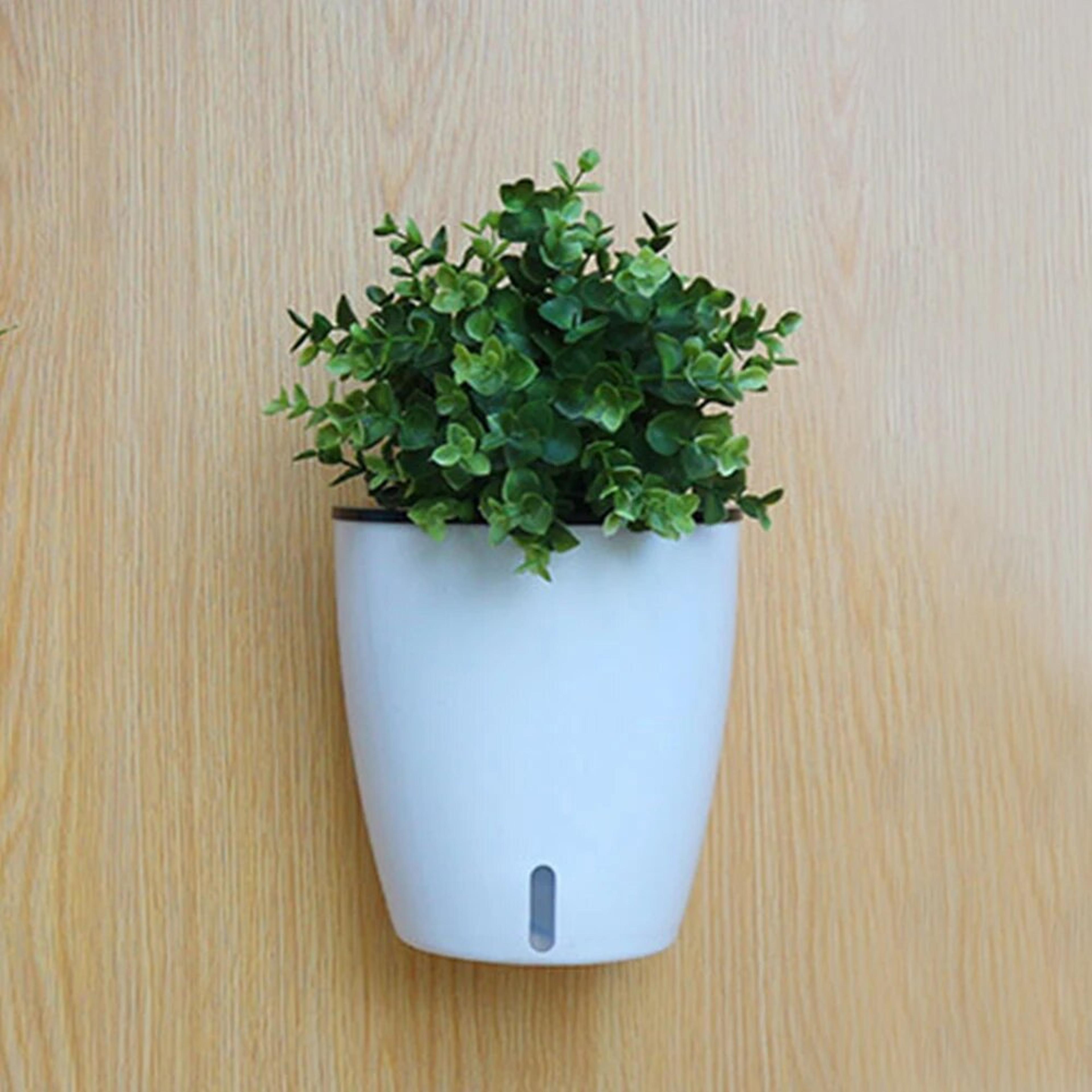 Self Watering Hanging Basket Blue
