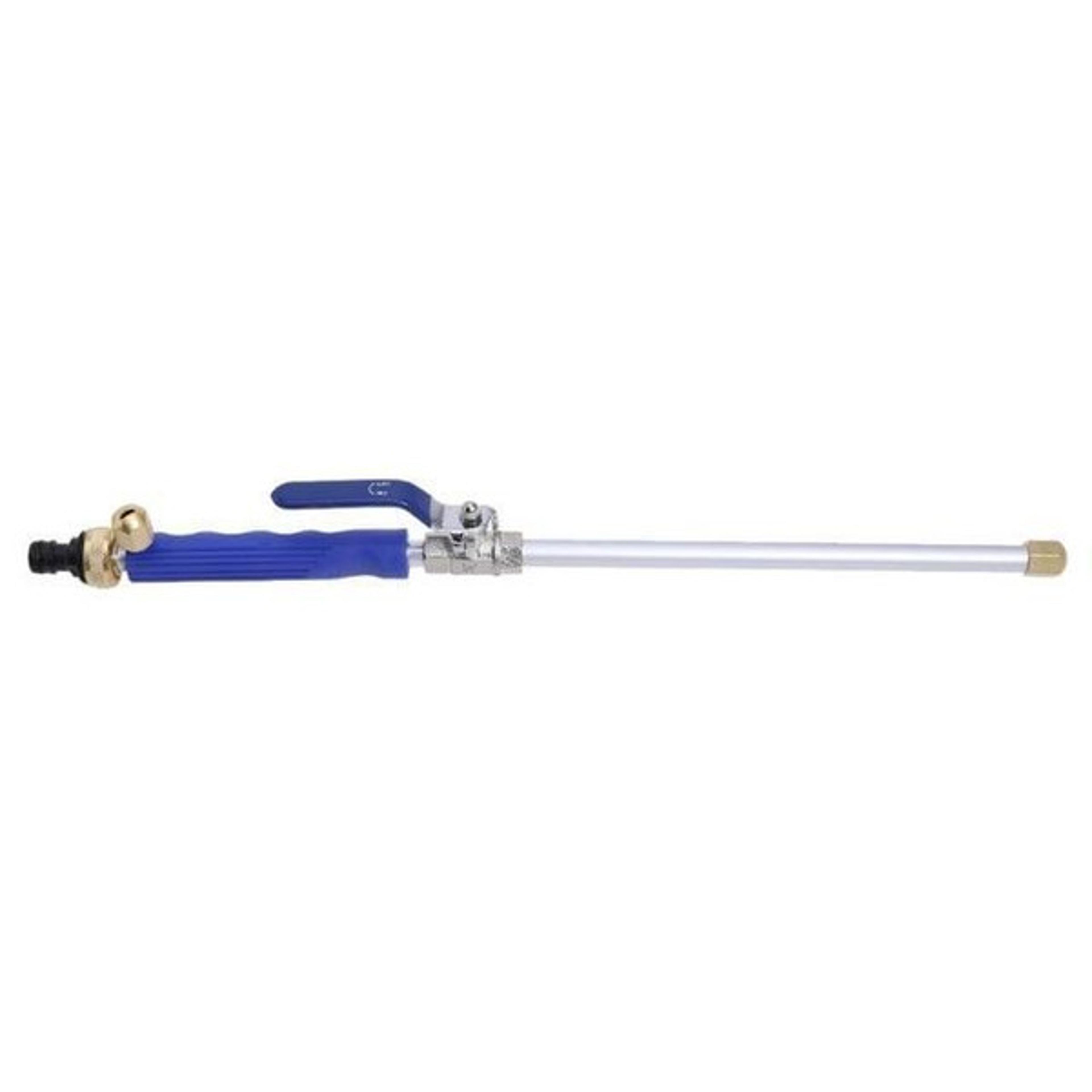 Hydro Jet High Pressure Power Washer - Stainless Steel, Flexible Nozzle, Easy Install for Efficient Cleaning Blue