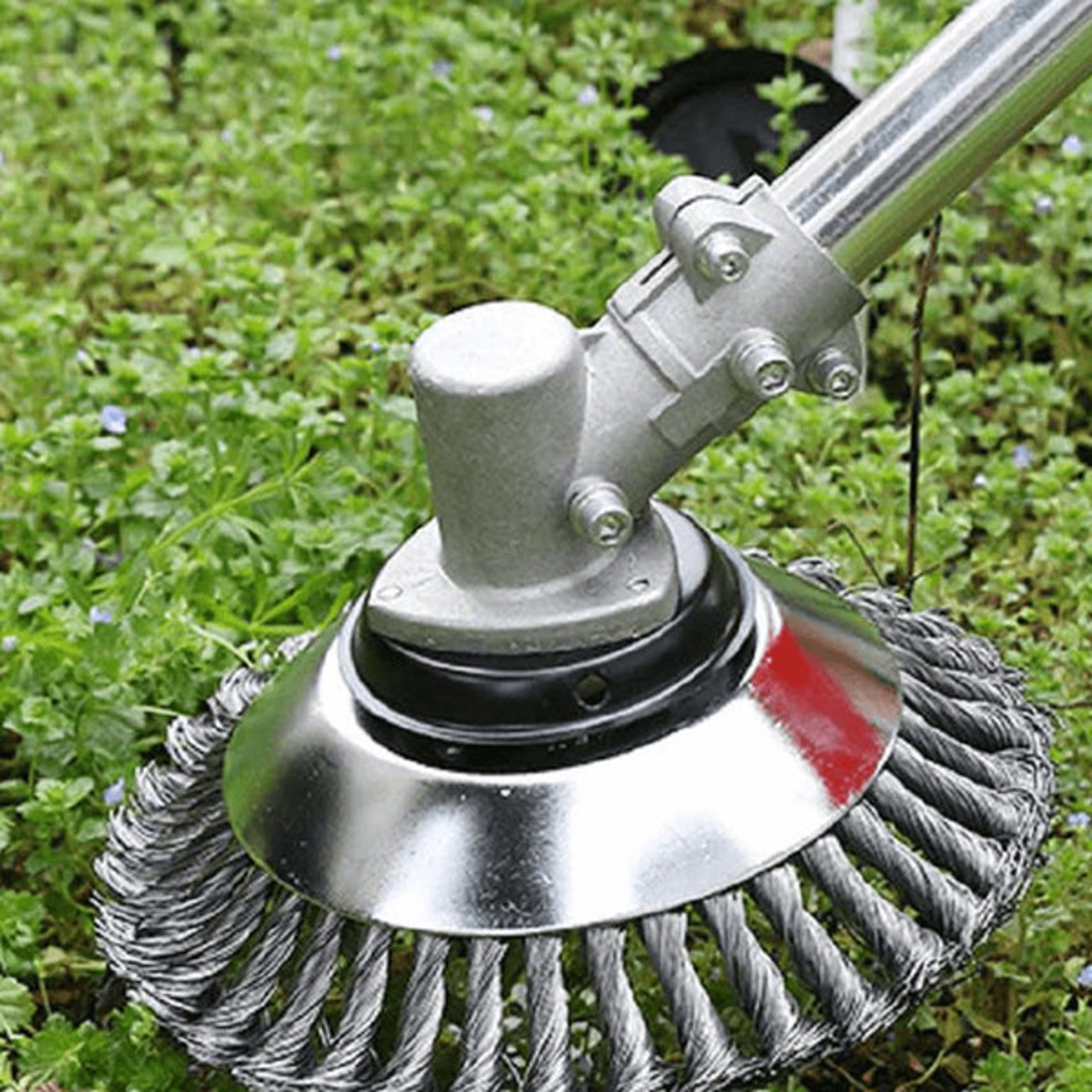 the indestructible trimmer - high-quality steel wire, portable and easy to install, ideal for tough trimming tasks