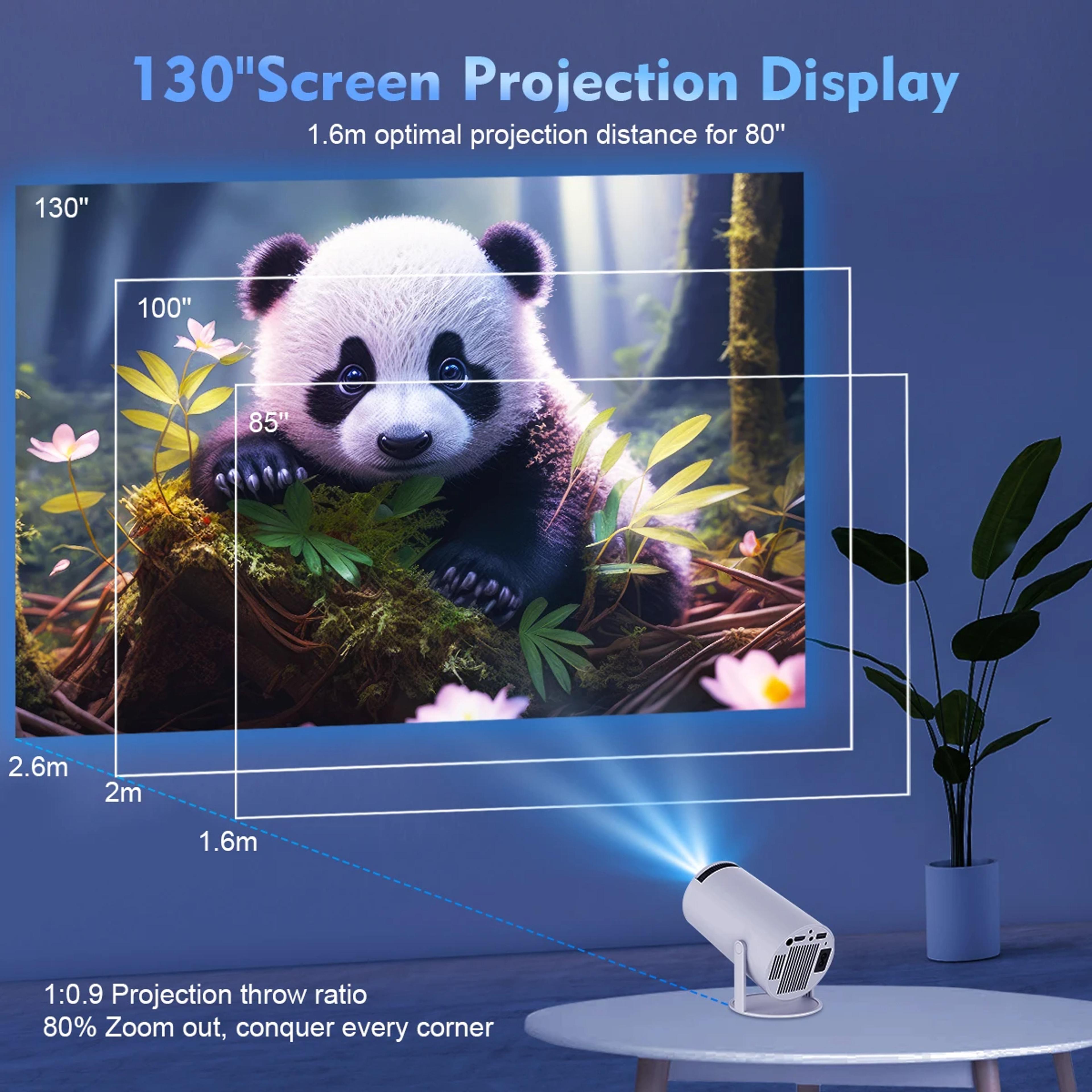 Mini Home Cinema Outdoor Projector 8