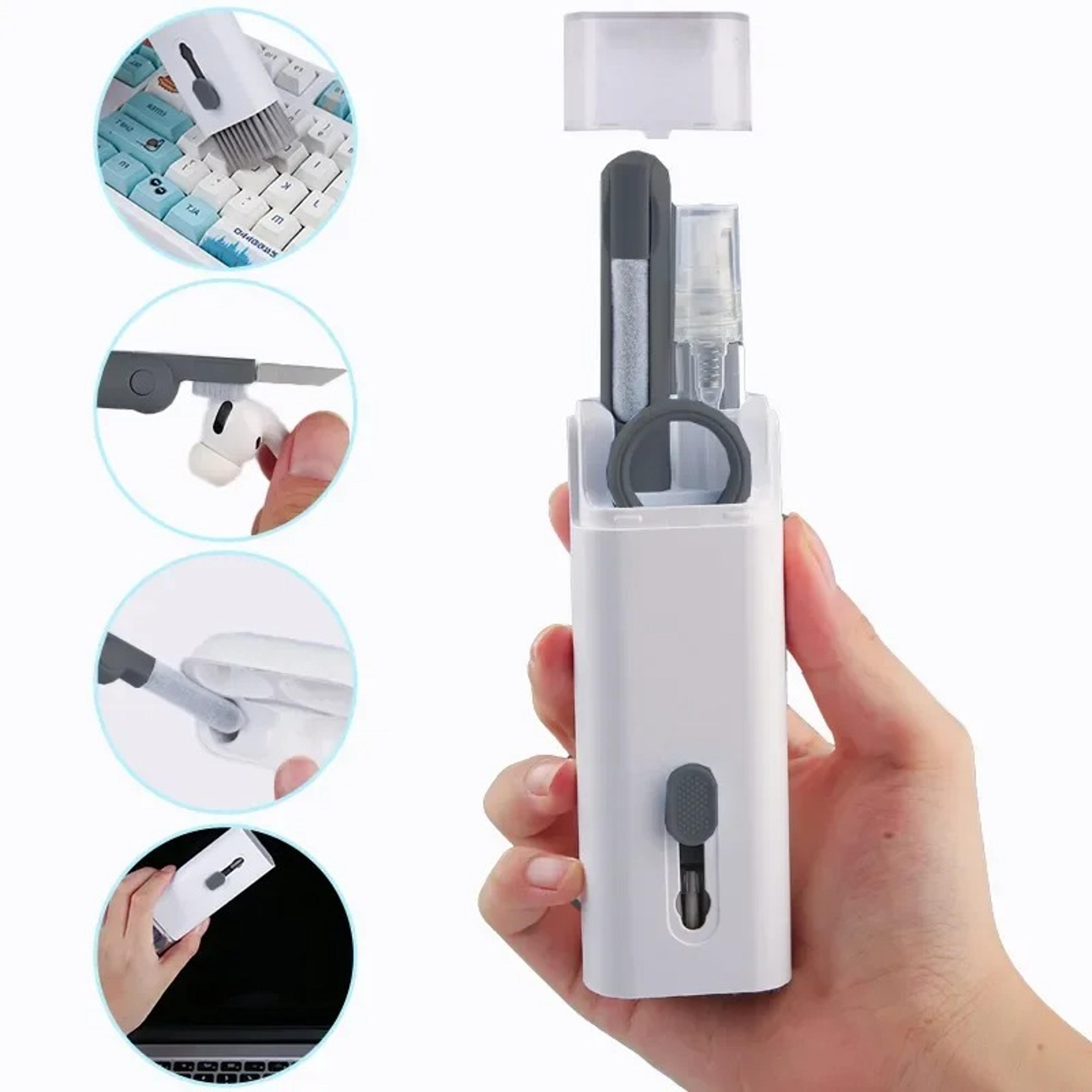 7in1 Keyboard Cleaning Kit  Ultimate Laptop  Gadget Cleaner With Keycap Puller Multifunction Brush