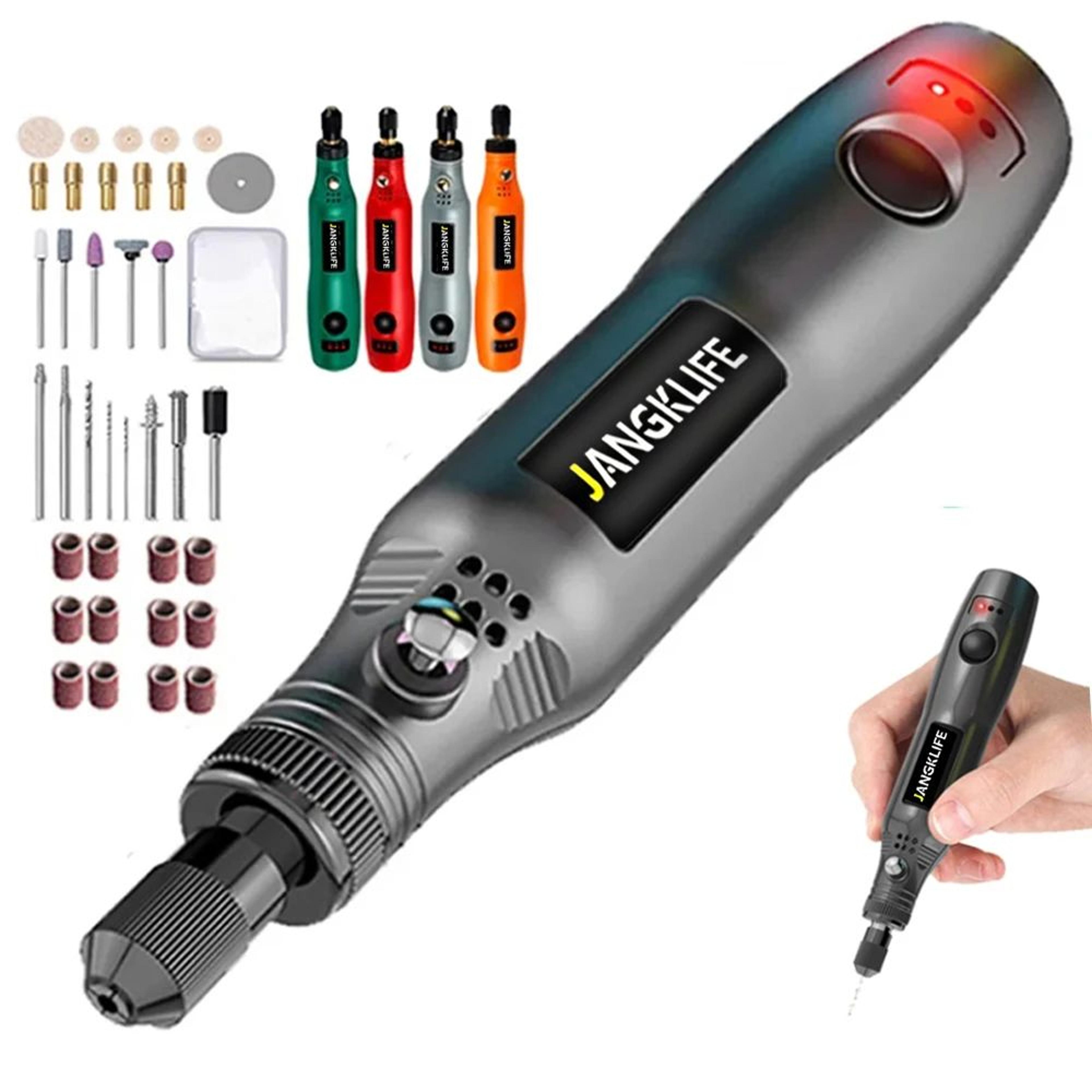 Mini Wireless USB Rotary Tool Kit Cordless Engraving Pen For DIY Wood Metal Glass  Jewelry Projects 0