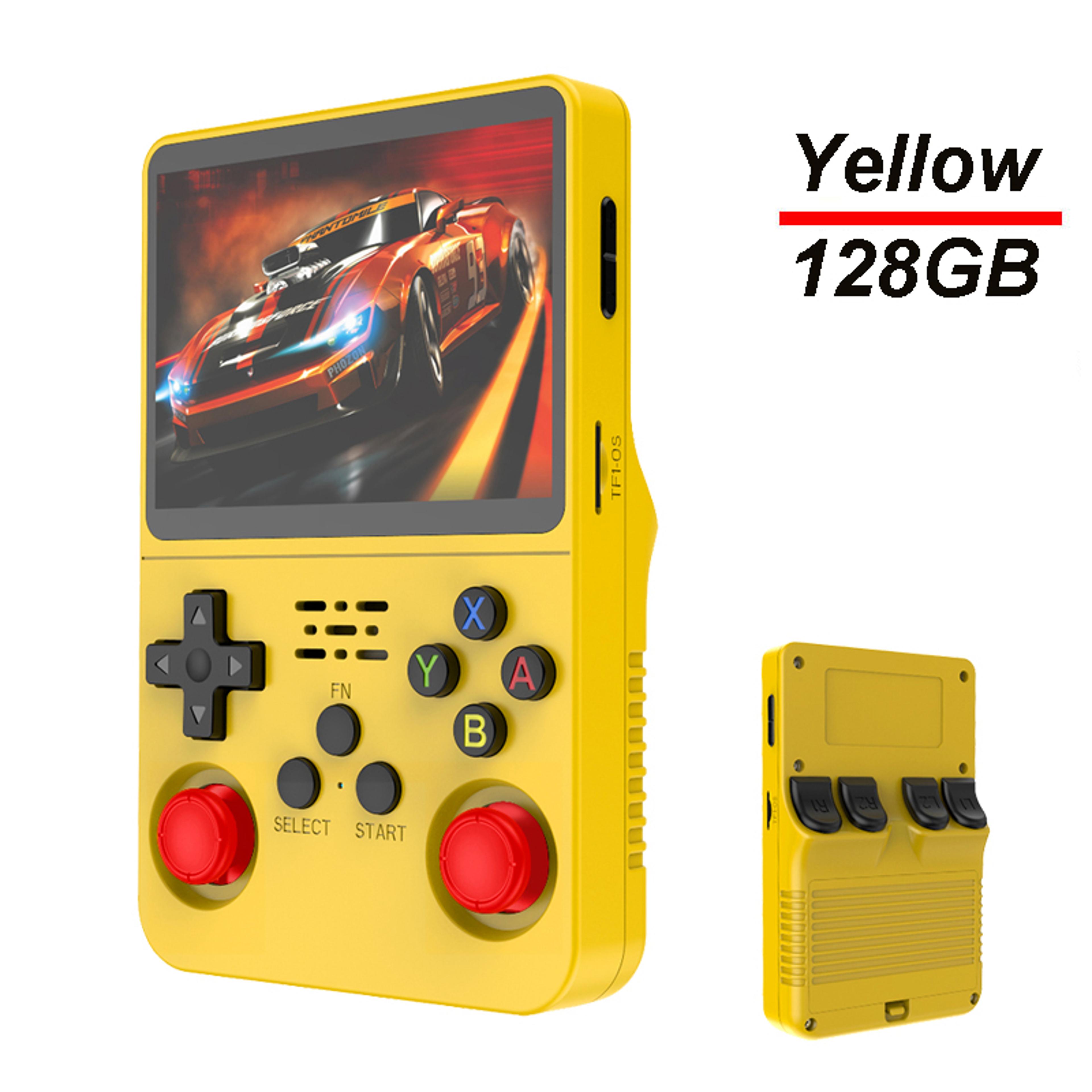 R36S Retro Game Console 35Inch IPS Display 128GB Builtin Games ArkOS System  PocketSized Portable V 13
