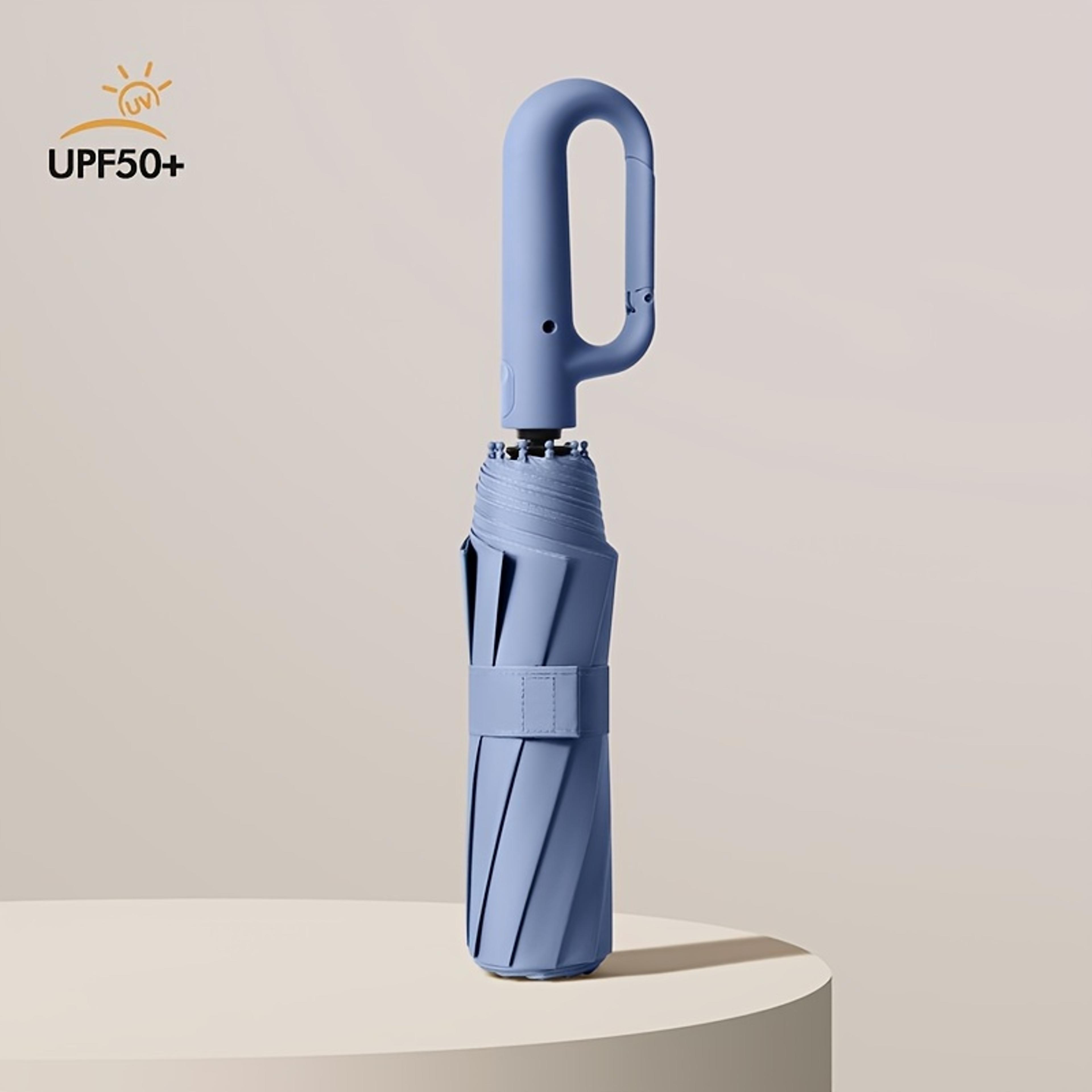 30 Bones Windproof Strong 105CM Reinforced Automatic Folding Umbrella For Men Large Buckle Handle W 9