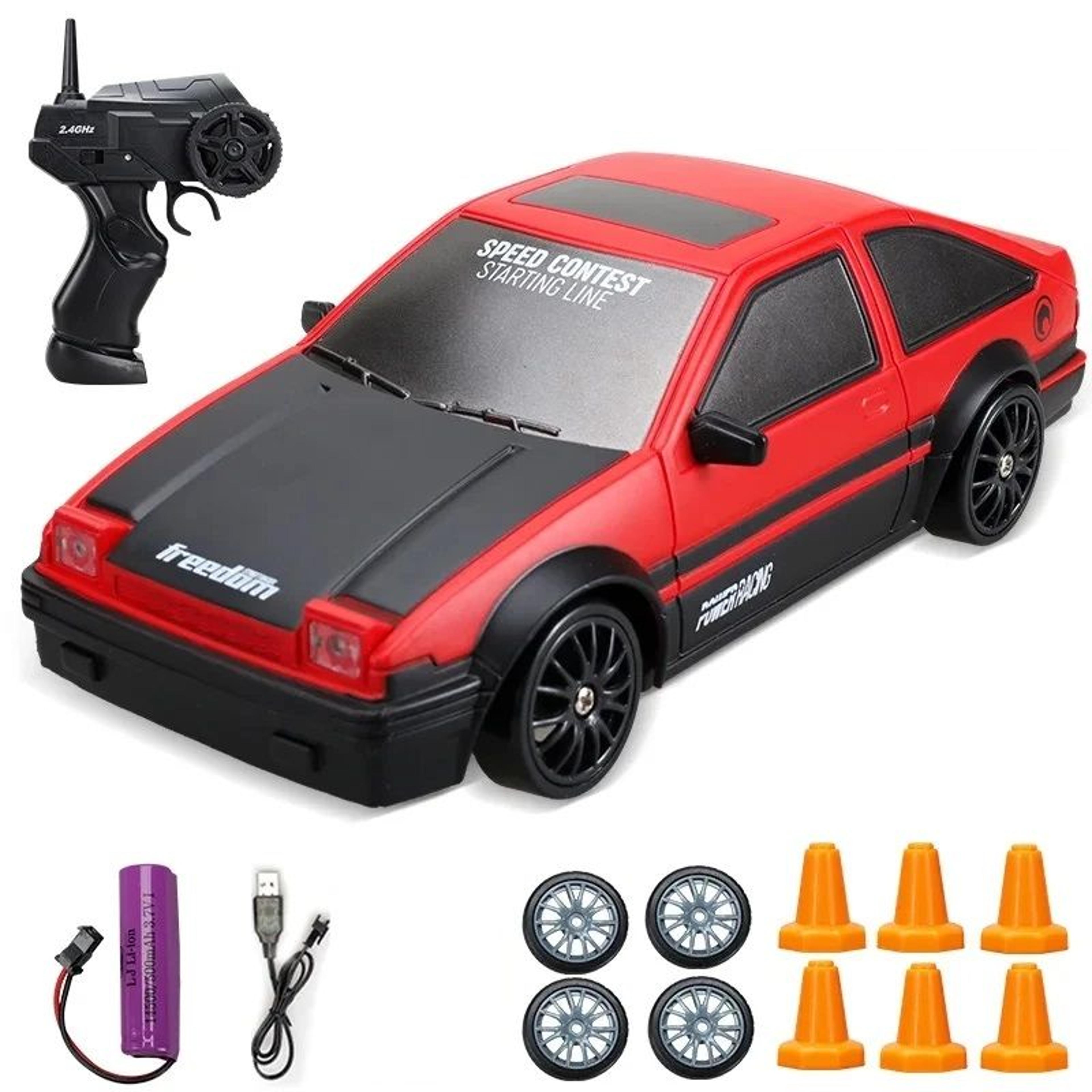 4WD Drift Car Remote Control Racing Car Toy For Kids Adults High Speed Drift Vehicle With LED Light 6