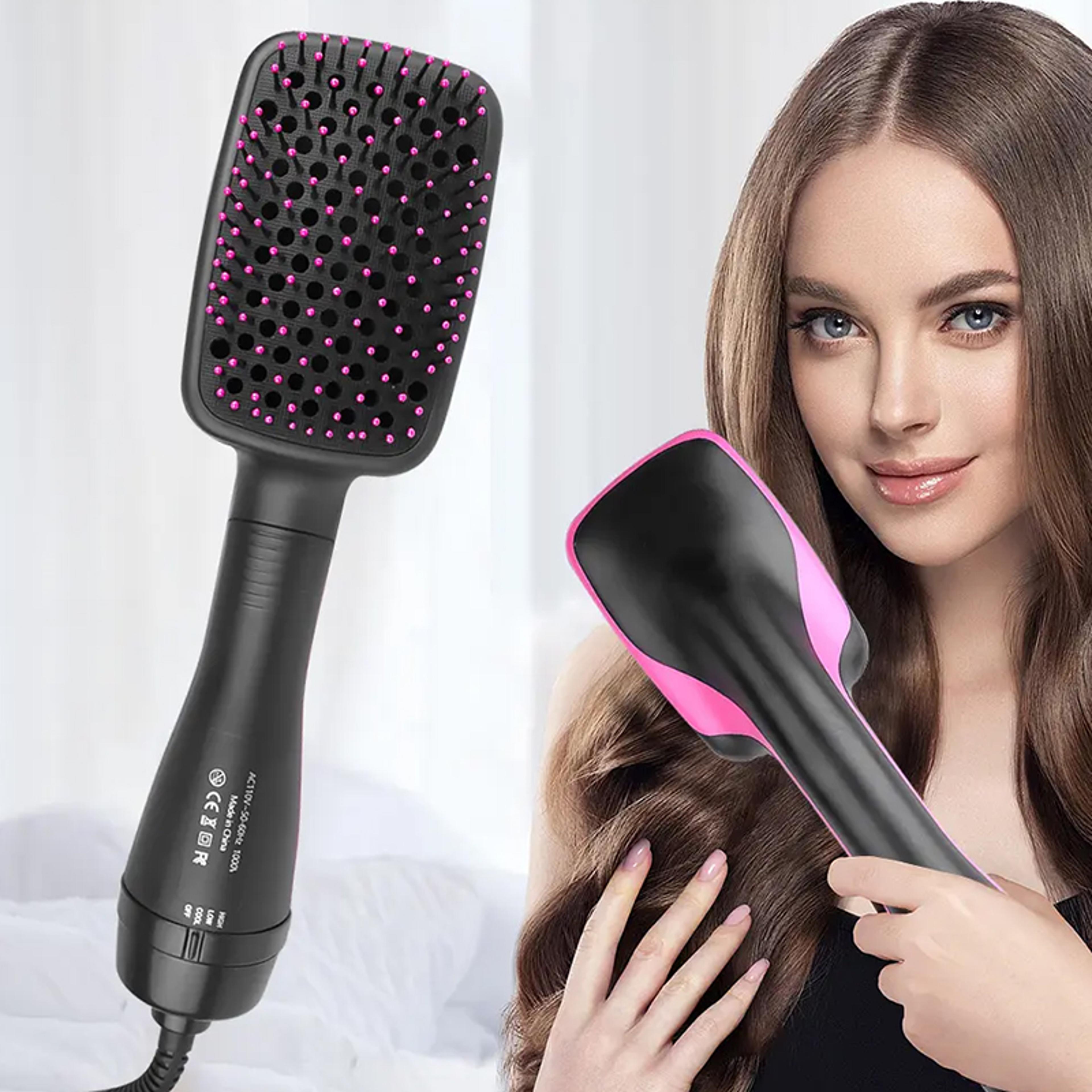 one step hair dryer hot air brush styler and volumizer, hair straightener curler comb roller, electric ion blow dryers
