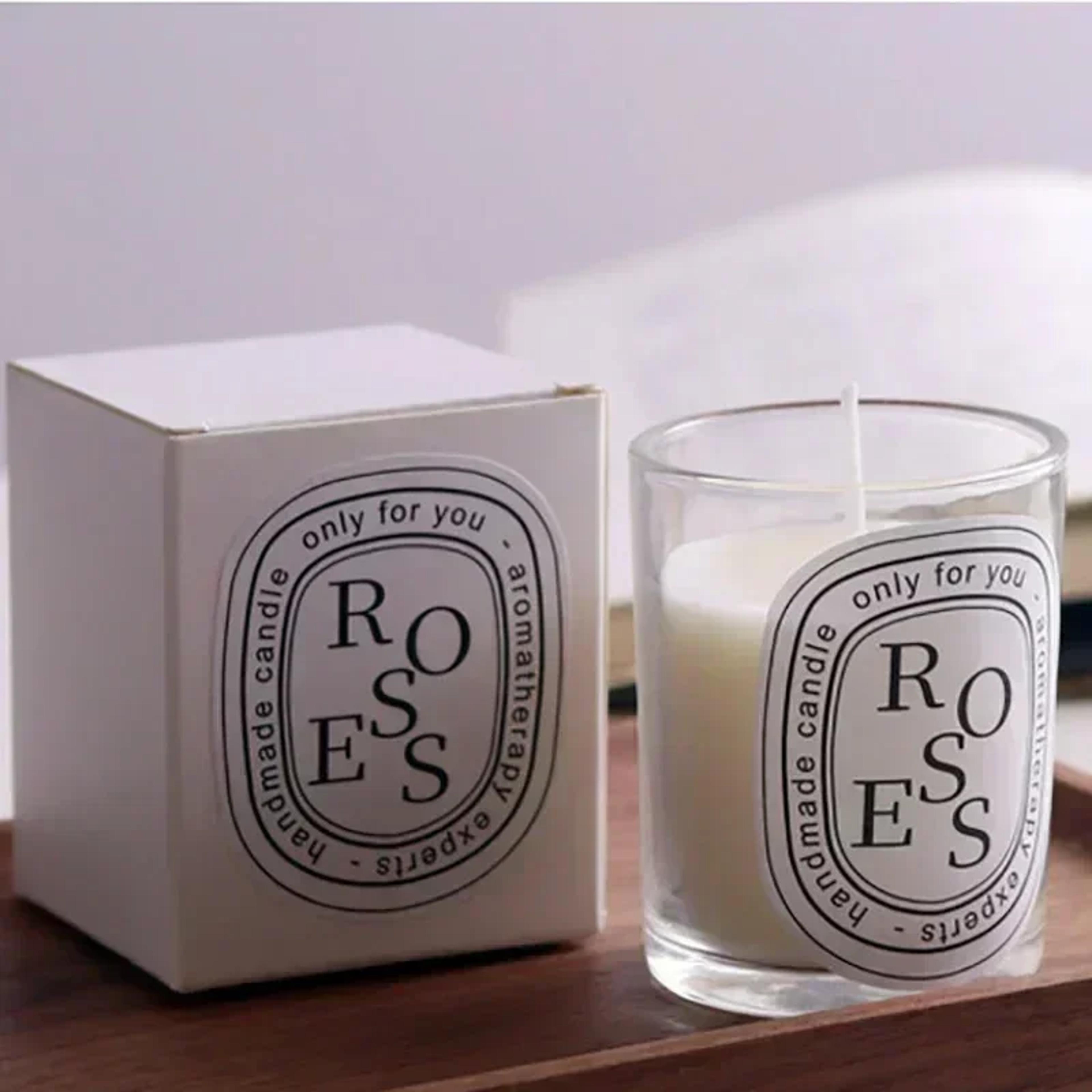Elegant Wedding Gift Clear Scented Candle In Crystal Glass Jar Long Lasting Fragrance 1