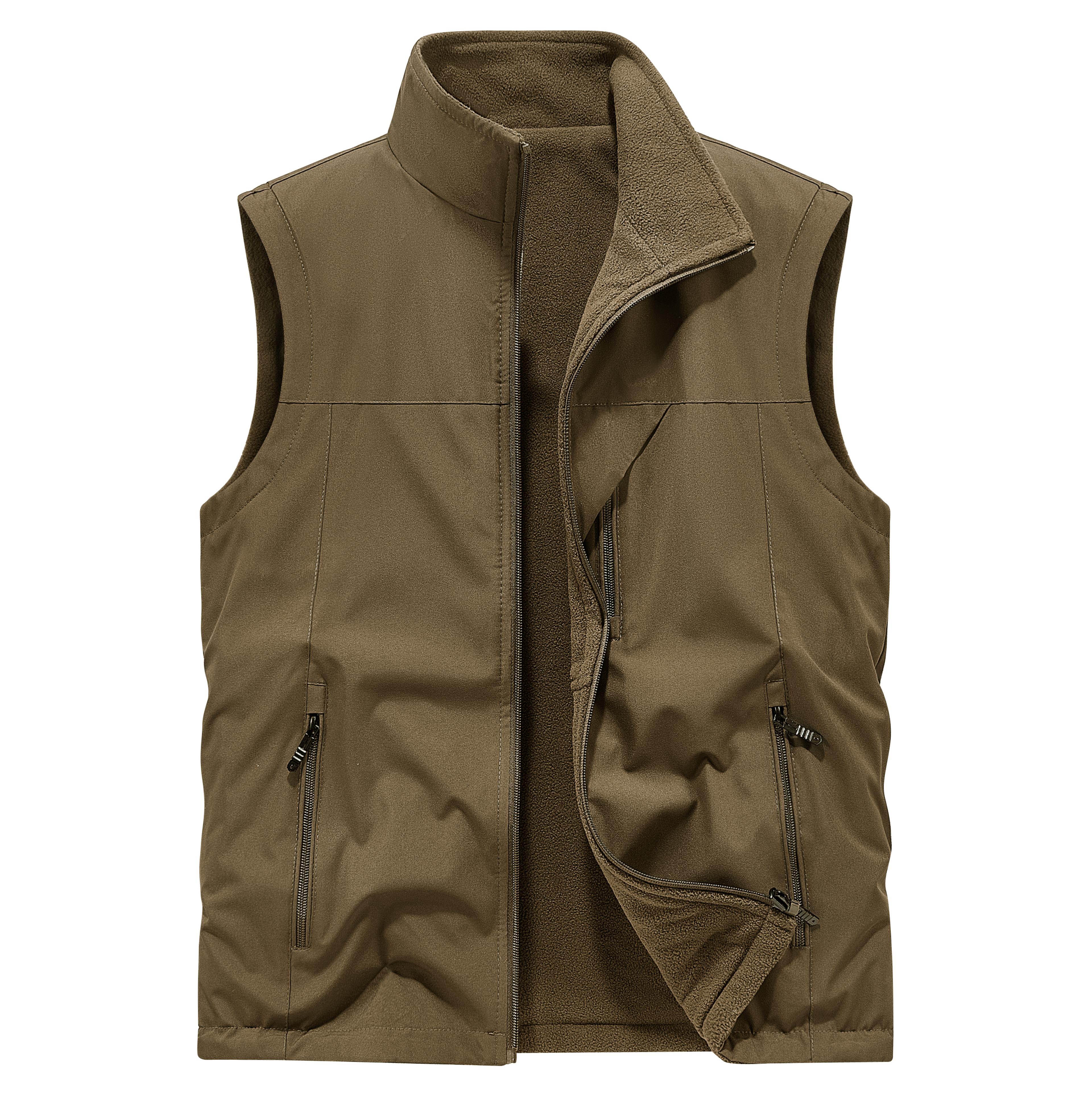 Mens Tactical Hunting Vest 2025 Outdoor Fleece Waistcoat For Hiking Fishing And Military Leisure 5