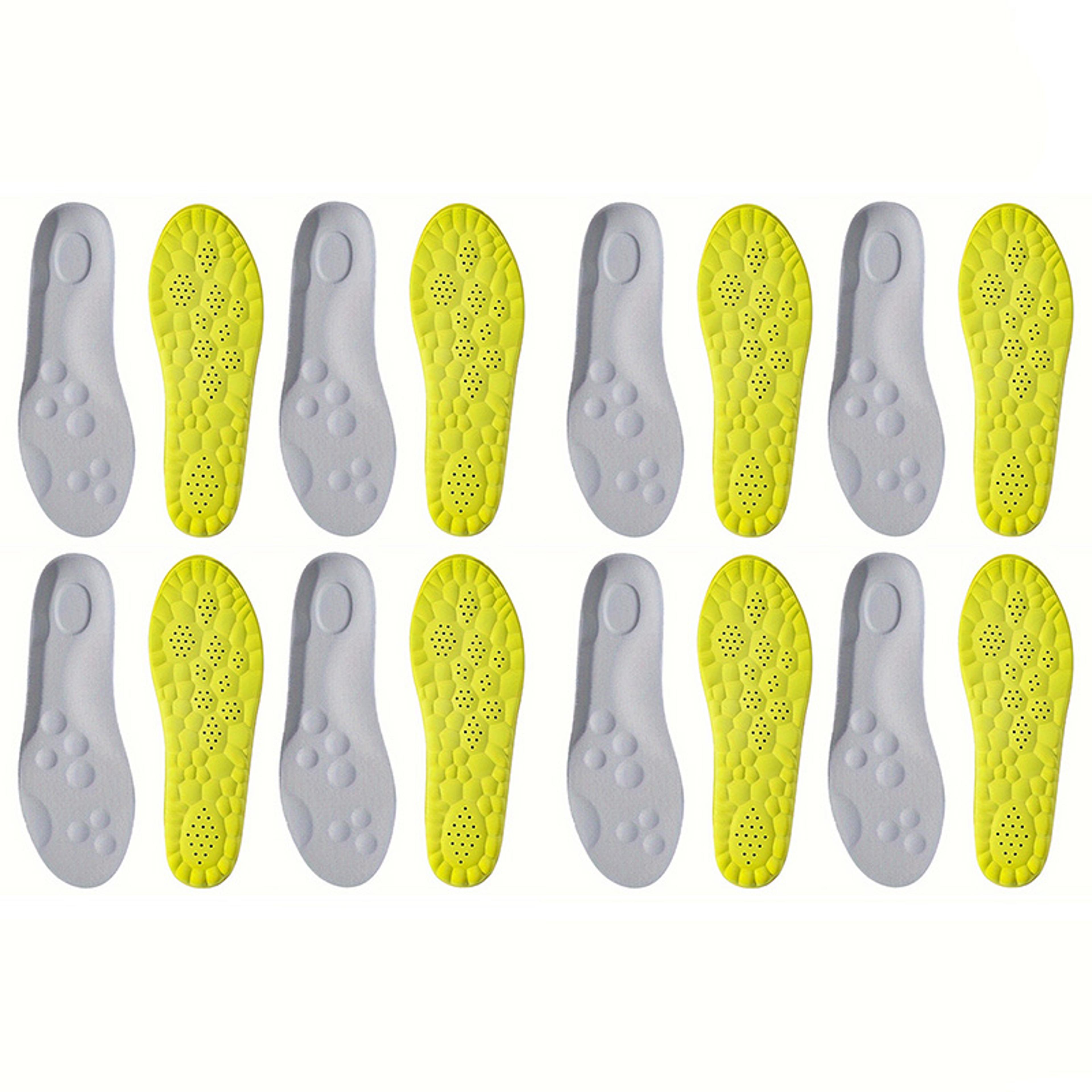 Soft Arch Support Orthotic Insoles High Elasticity Latex Sport Insoles Breathable Deodorant Shoe Pa 16