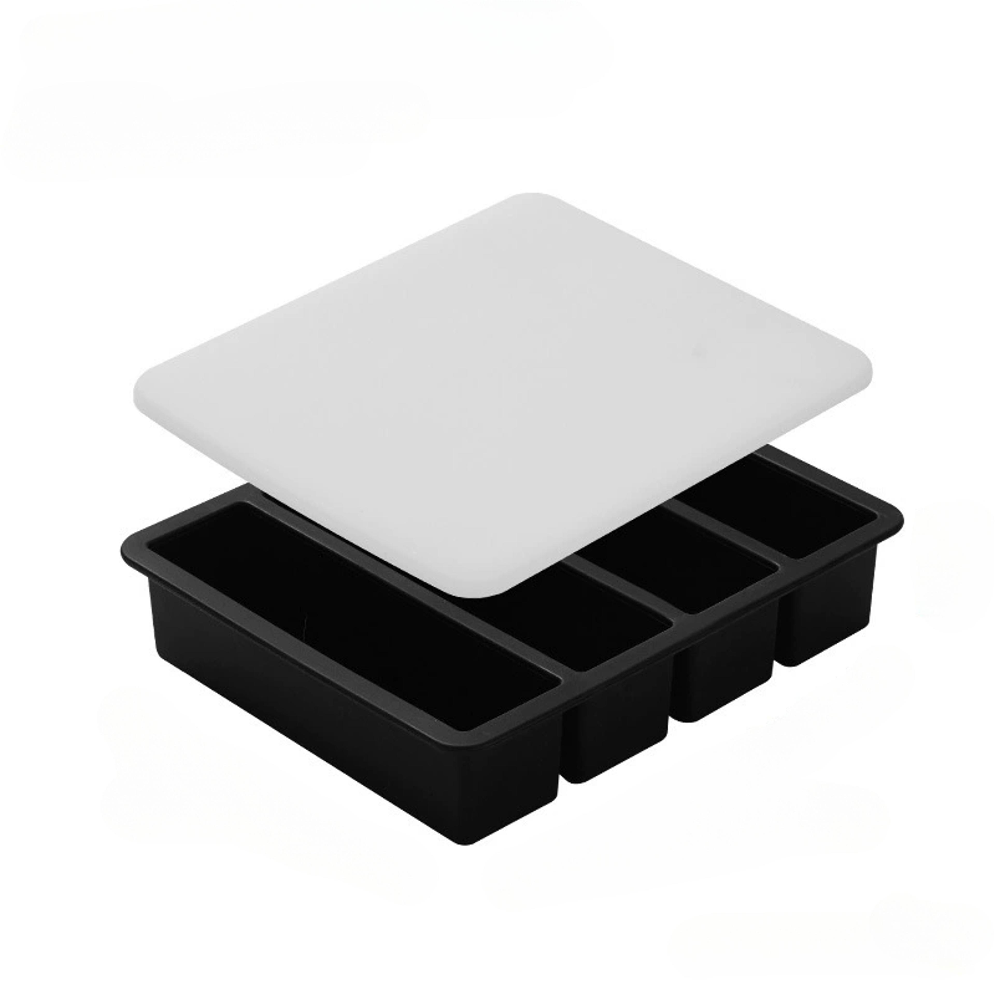 Ultimate Giant Silicone Ice Tray Jumbo Grid Large Ice Molds For Whiskey  Cocktails 12