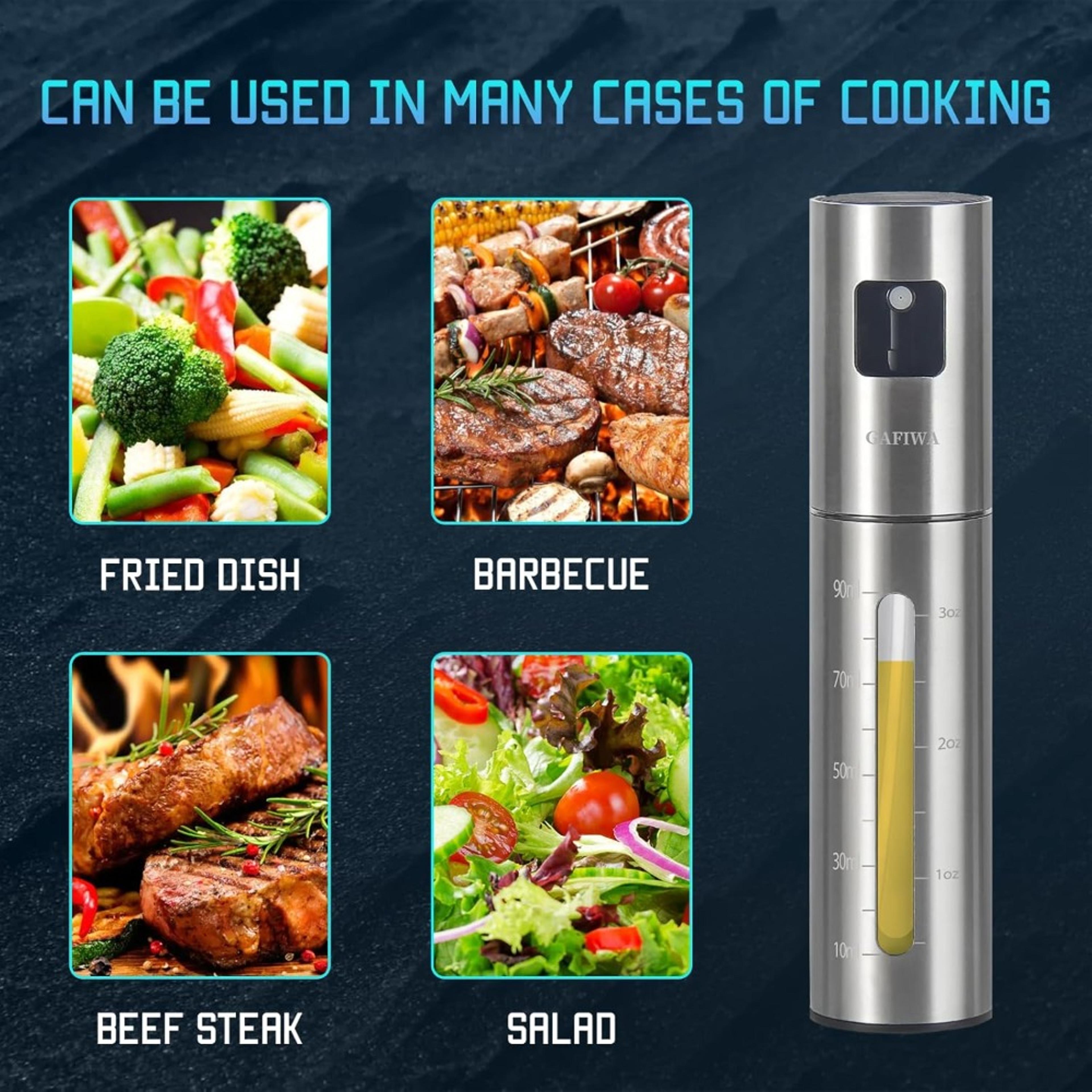 Healthy Kitchen Oil Sprayer Bottle Premium Oil Sprayer For Cooking  Air Fryer Oil Sprayer Refillabl 2