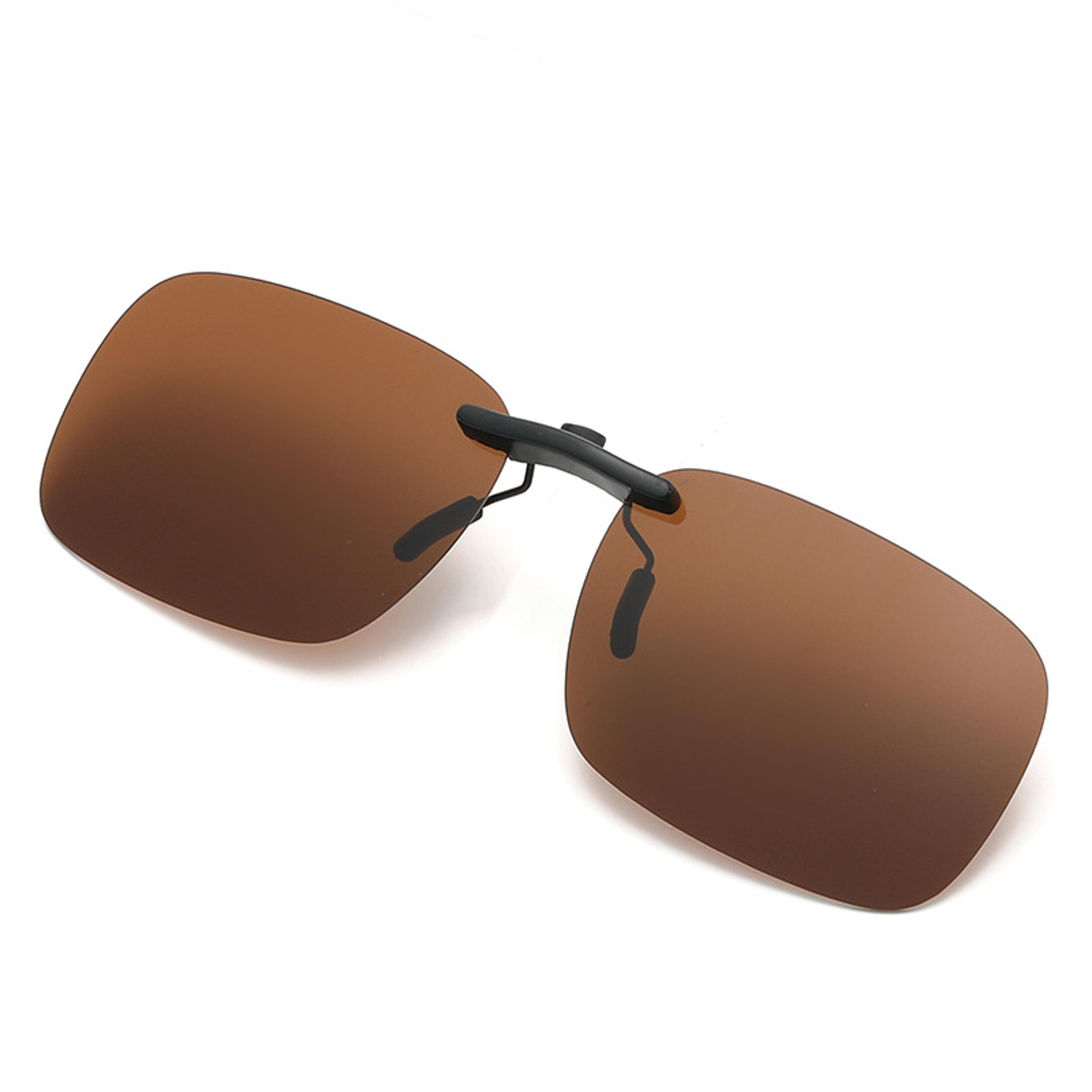 KLASSNUM Polarized Clip On Sunglasses With Protection For Men  Women Rimless 12