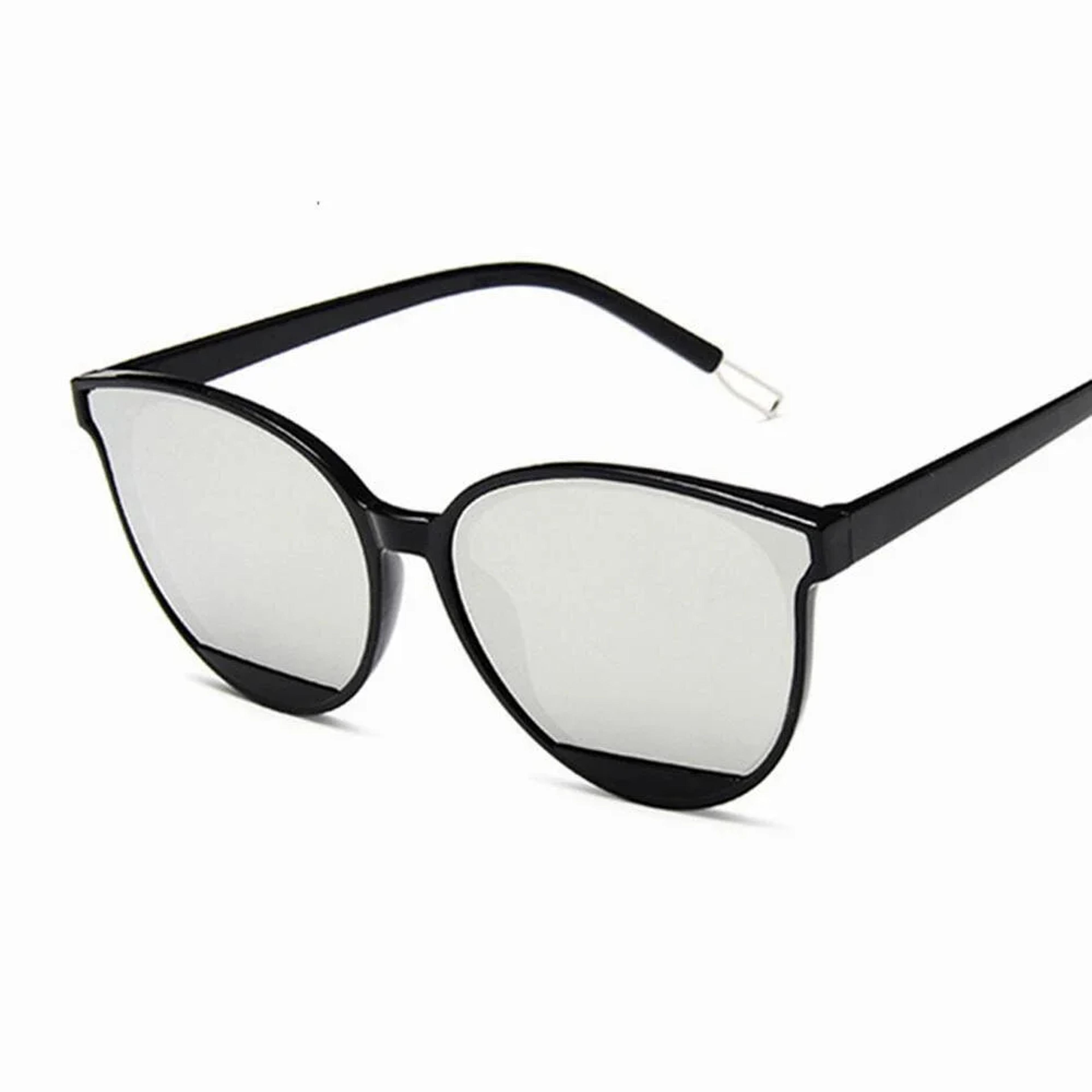 Vintage Mirror Lens Aviator Sunglasses For Women Metal Frame Eyewear 11