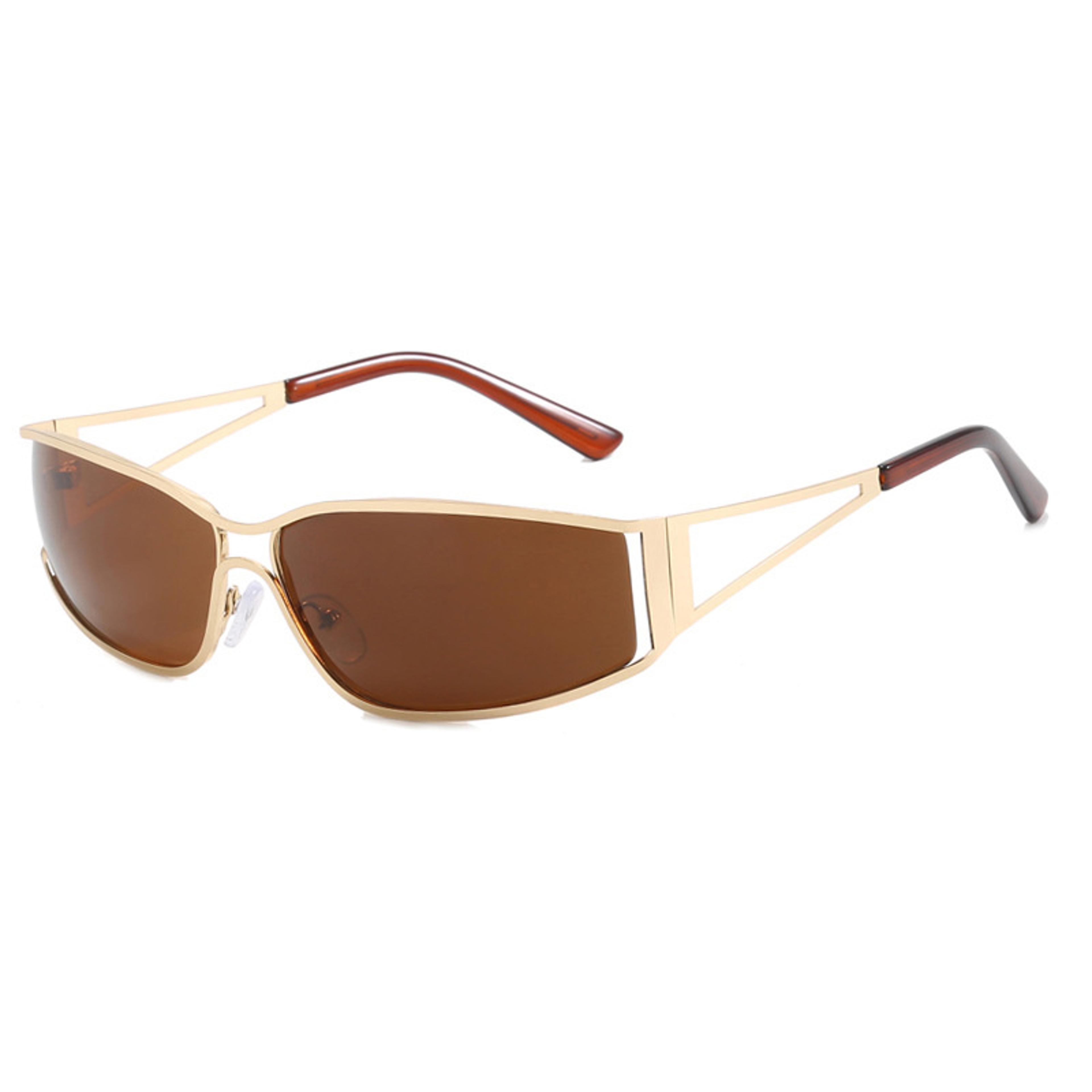 RetroShield Oversized Gradient Steampunk Sunglasses For Women  Men 9