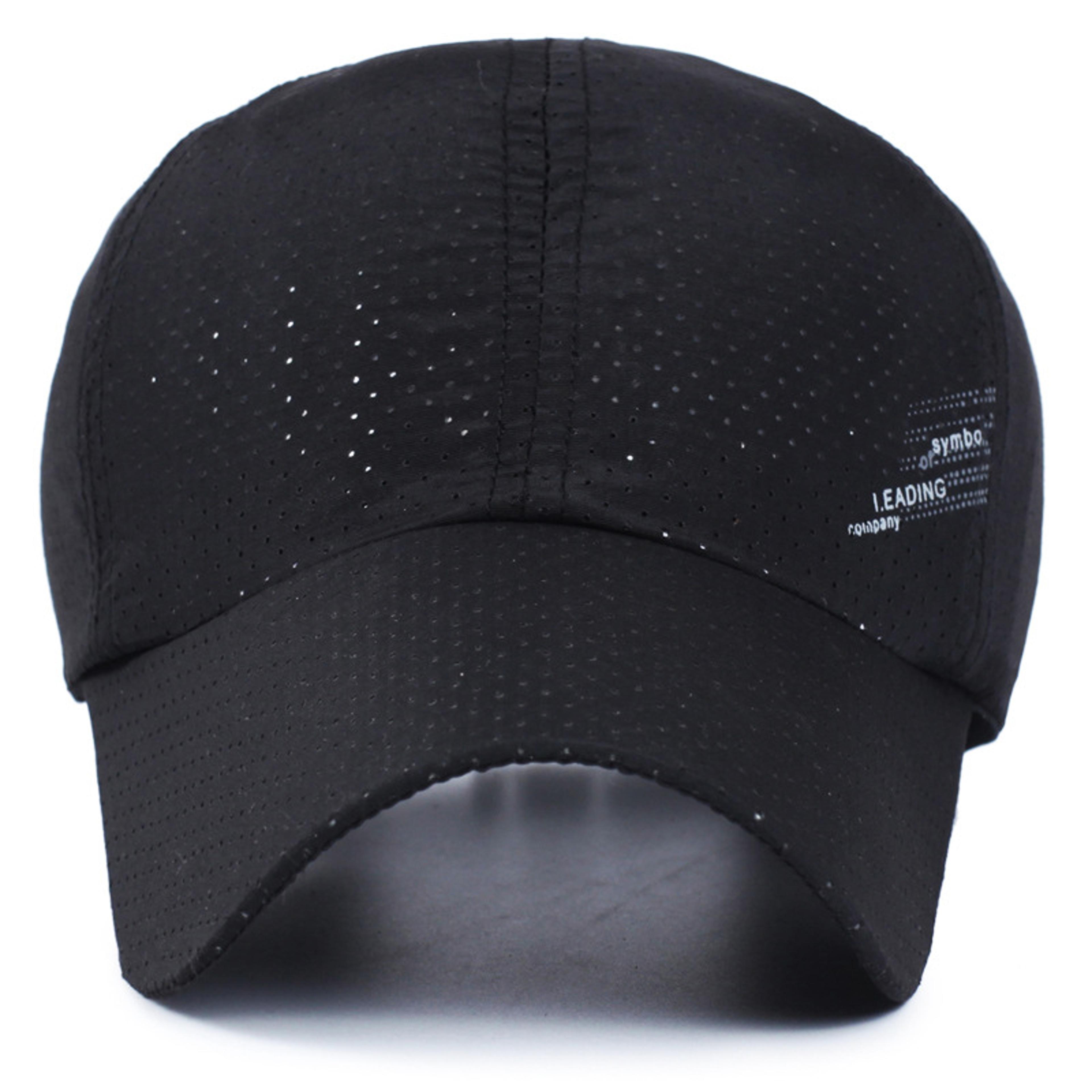 Quick Dry Baseball Cap Breathable Mesh Cap Sun Protection Outdoor Sports Adjustable Hiking Fishing  2