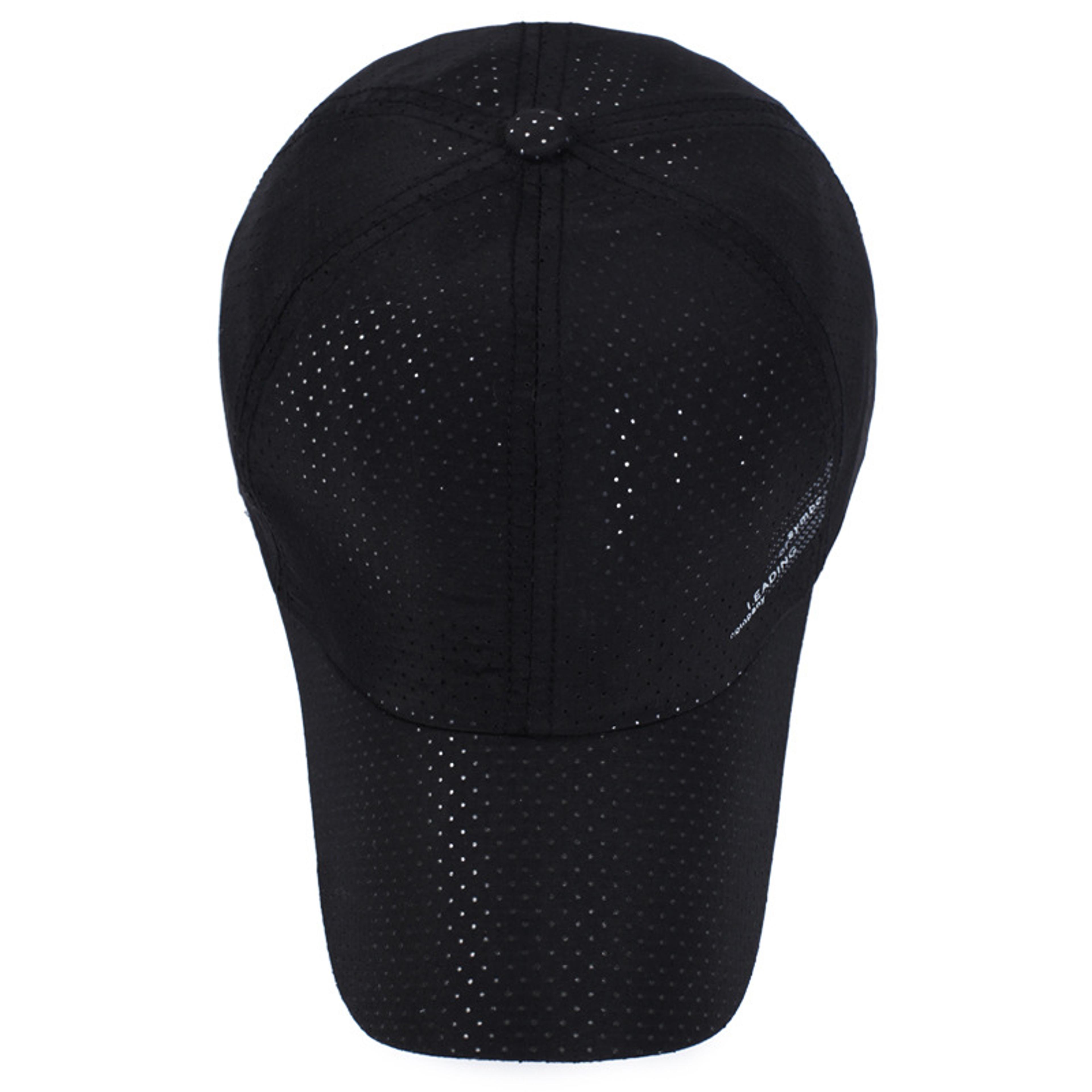 Quick Dry Baseball Cap Breathable Mesh Cap Sun Protection Outdoor Sports Adjustable Hiking Fishing  4