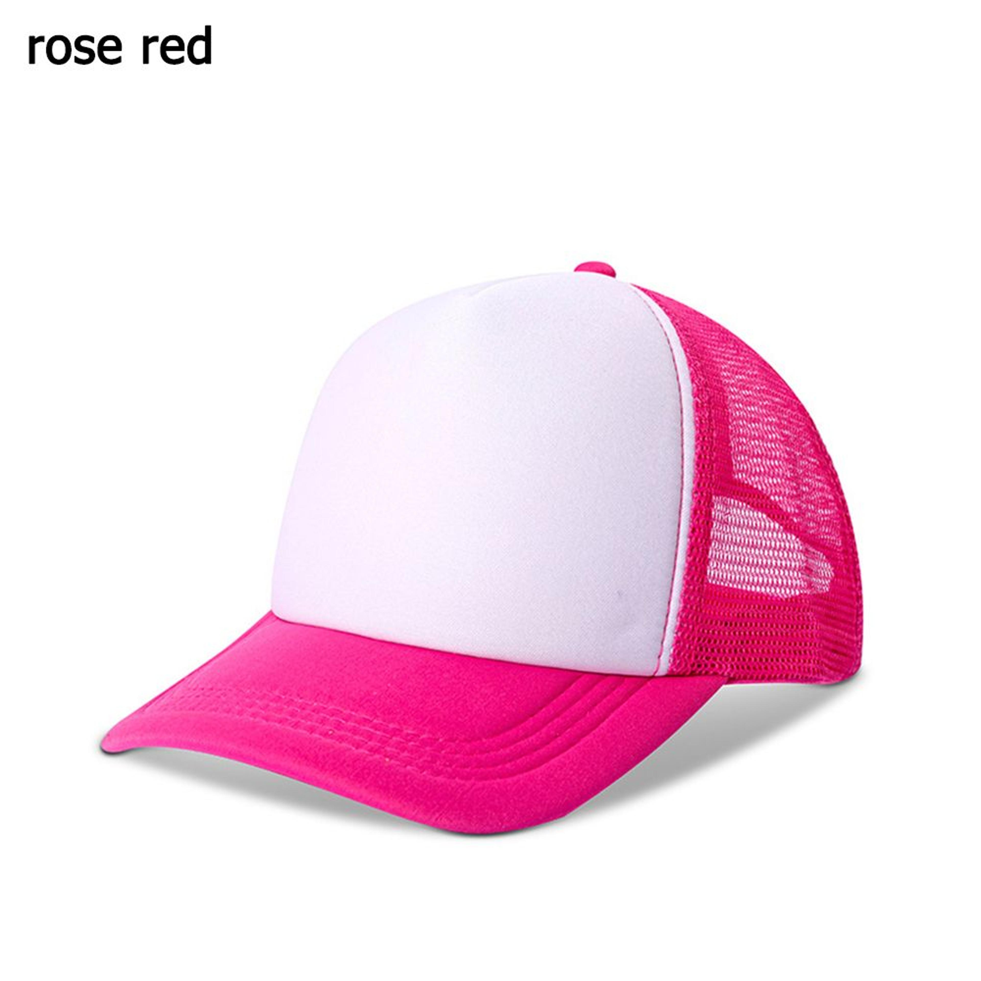 Unisex Adjustable Baseball Cap Trucker Snapback Mesh Sun Hat For Men  Women 12