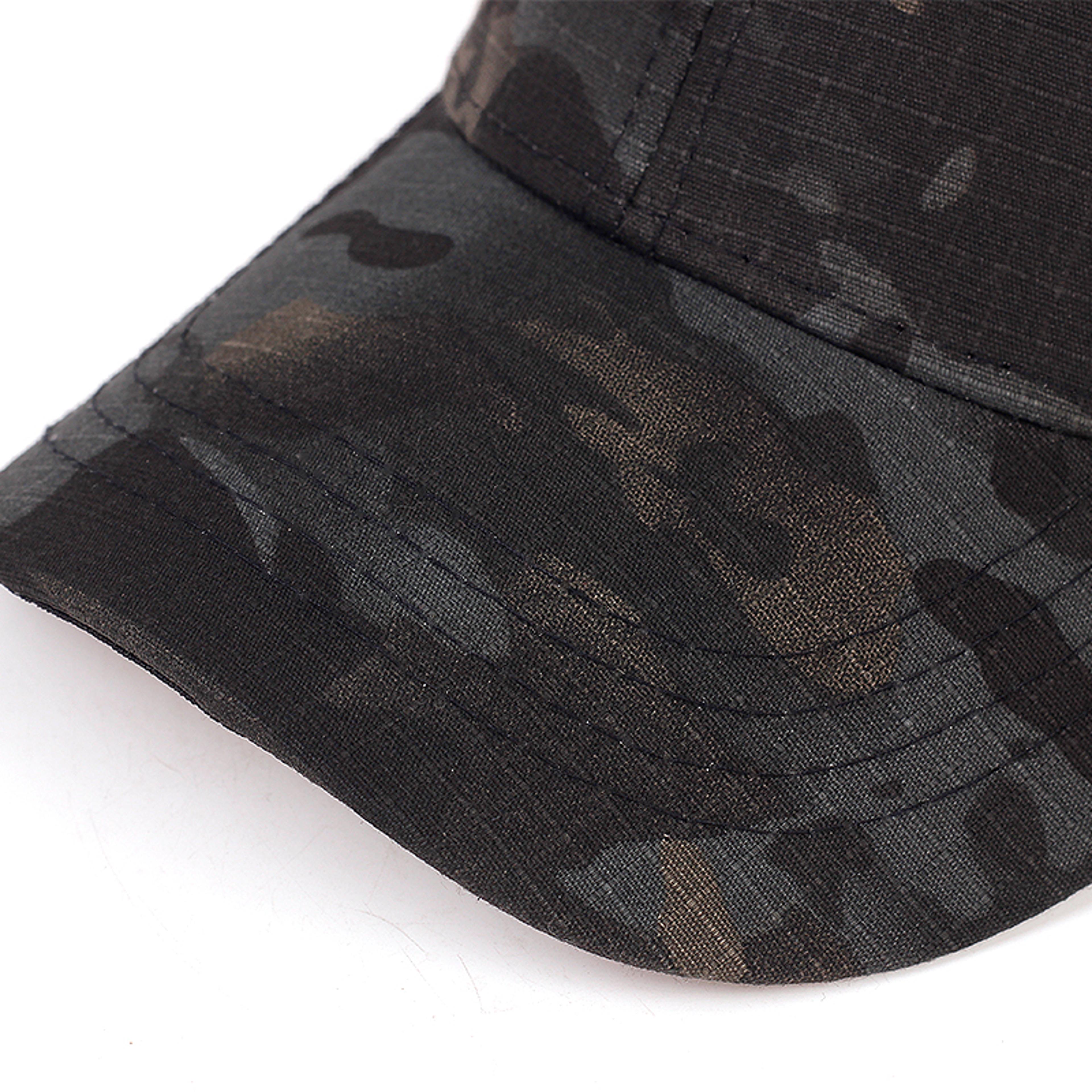 Breathable Mesh Sun Hat Adjustable Trucker Tactical Camouflage Cap 3