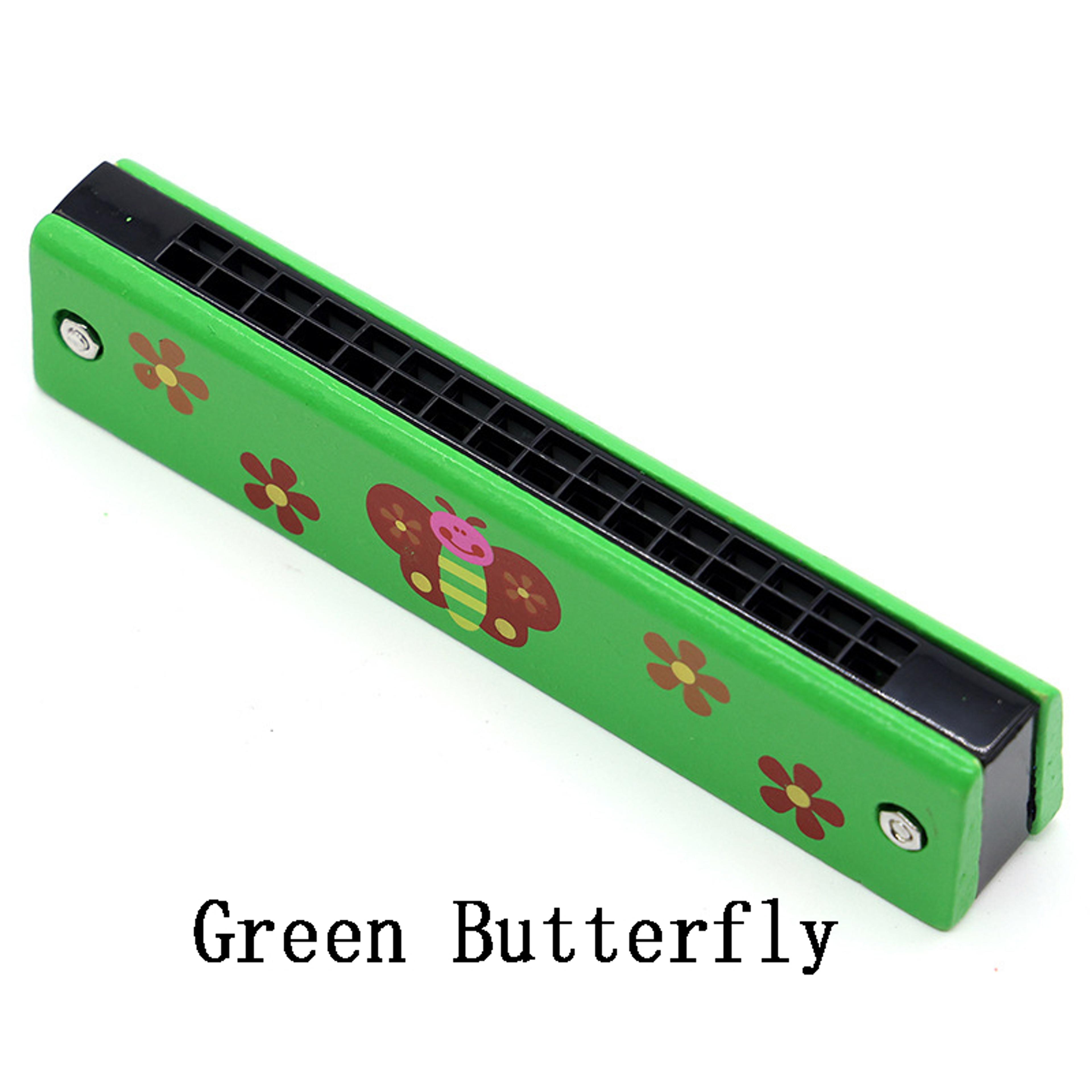 Wooden Harmonica For Kids Musical Instrument Toy For Early Learning Beginners 6