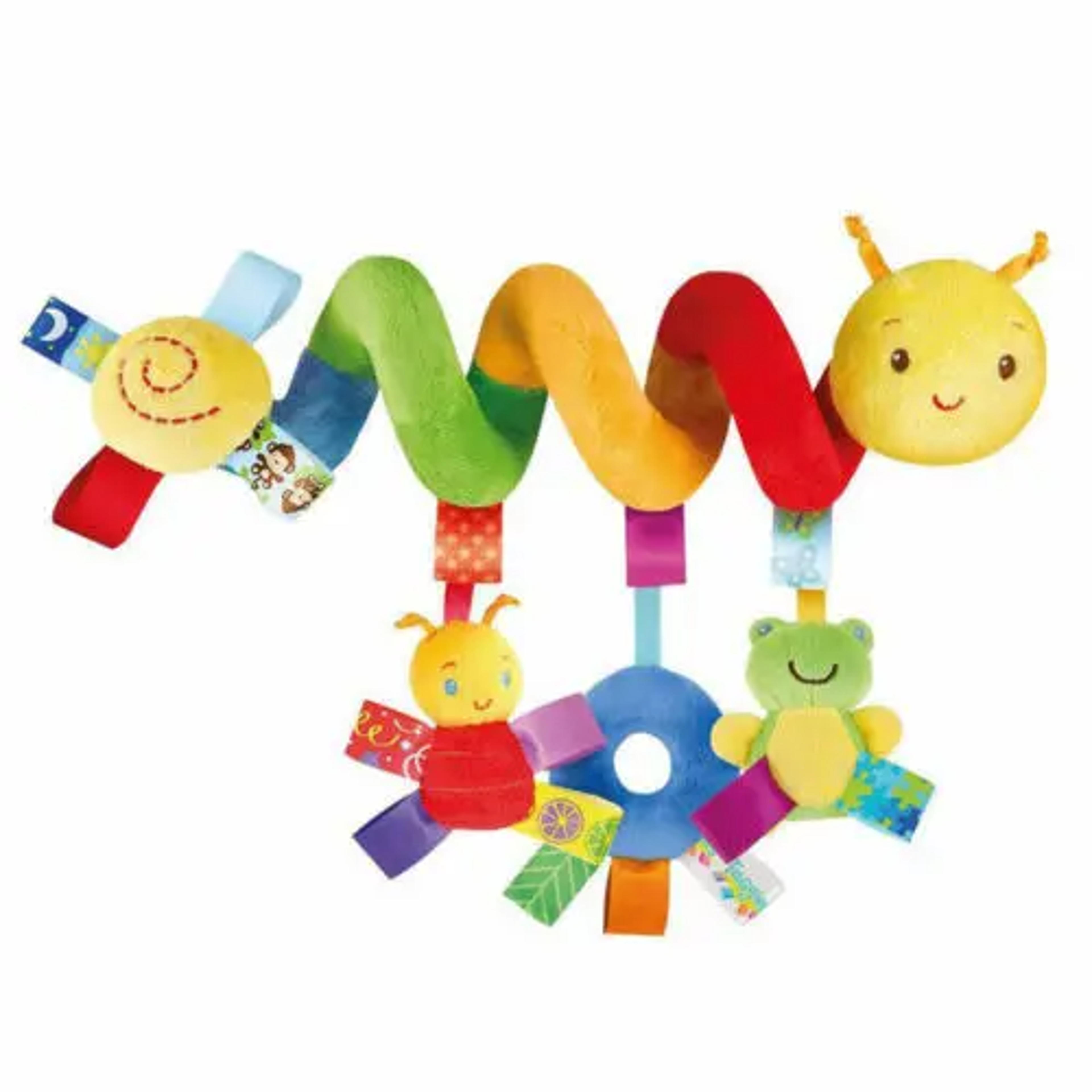 Soft Spiral Crib  Stroller Hanging Rattle Toy For Newborns Baby Car Seat Sensory Mobile 4