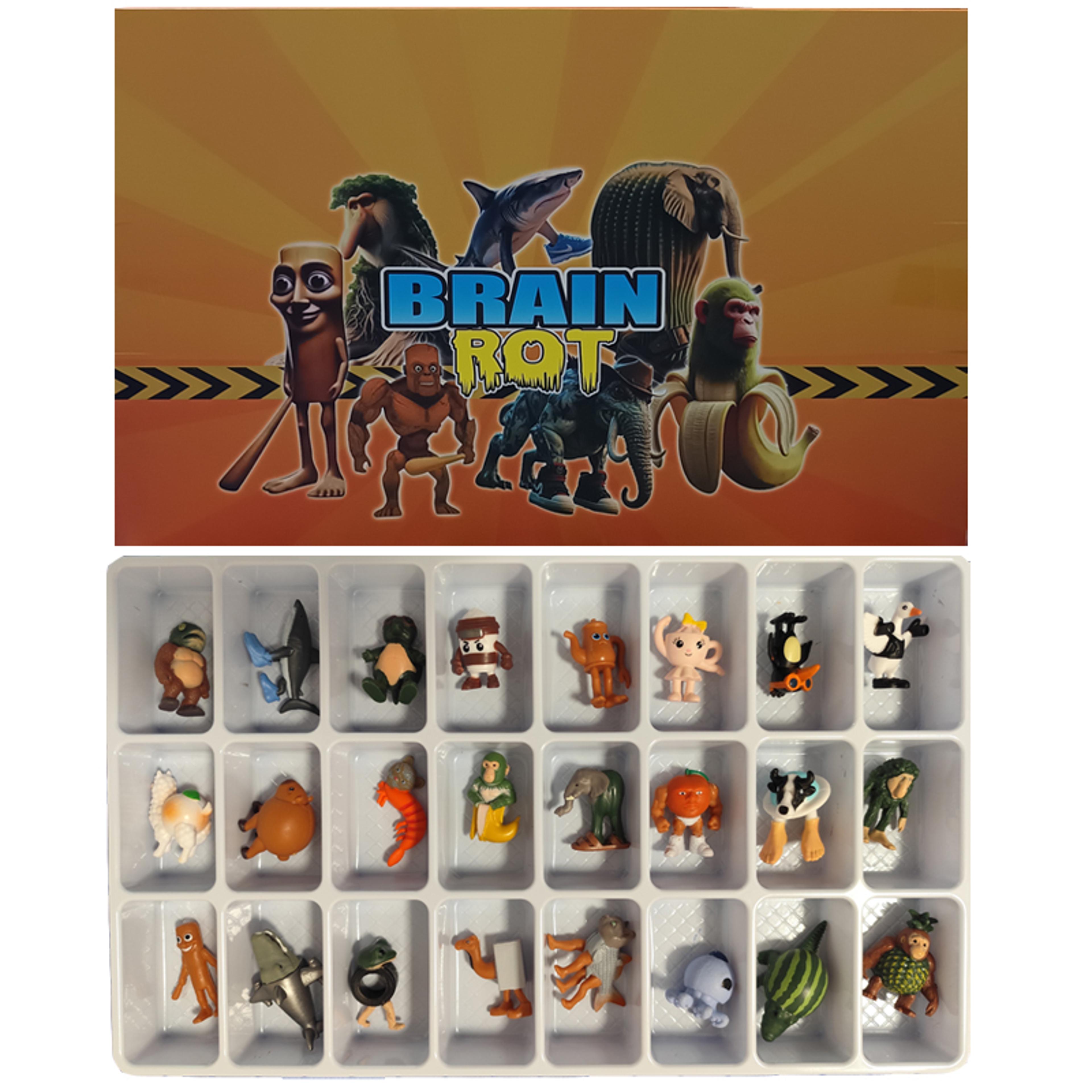 Italian Brainrot Meme Collectible Figure Set Tralalero Sahur Model Toys Gift 2