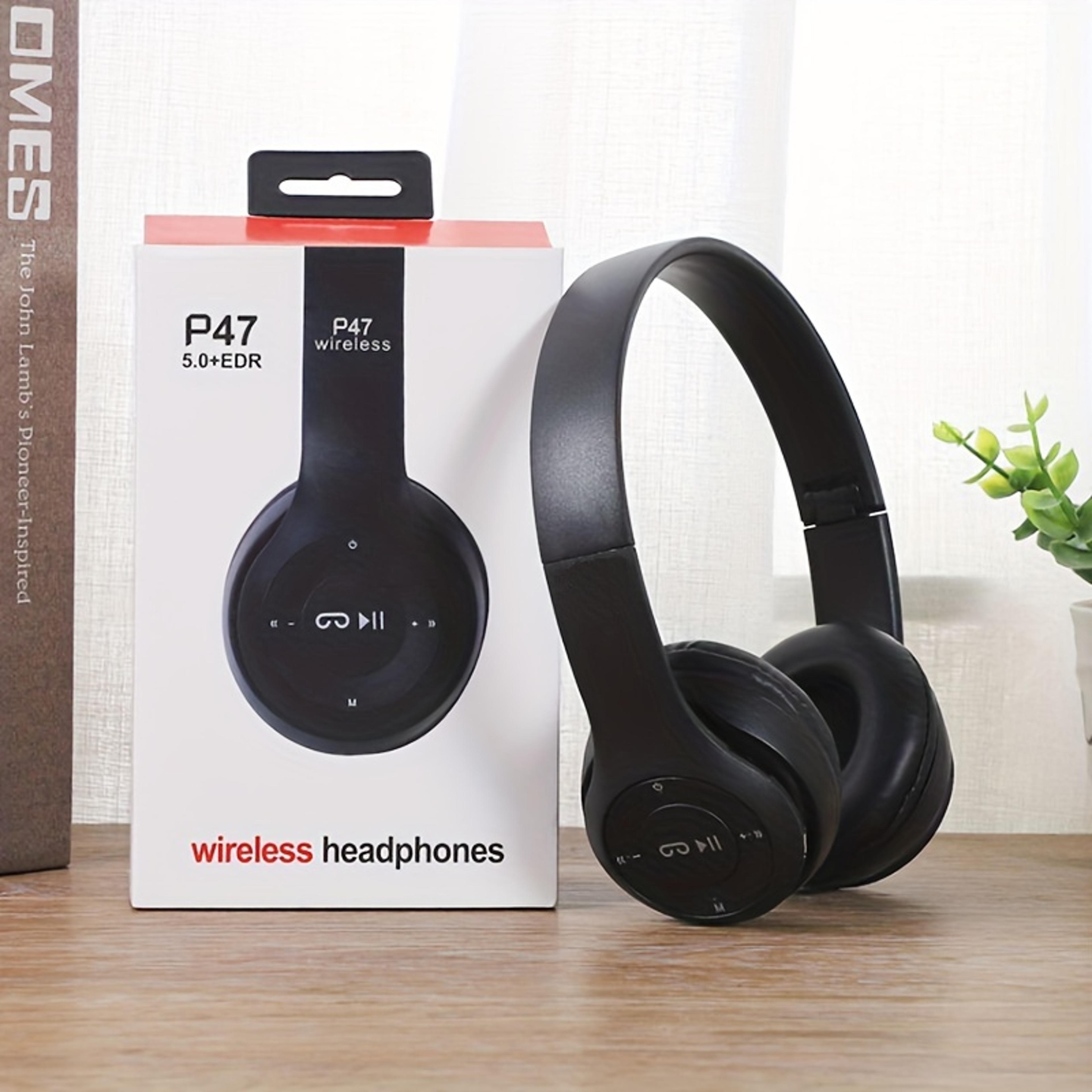 Wireless Bluetooth Headphones Foldable Over Ear Stereo Gaming  Sports Headset 1