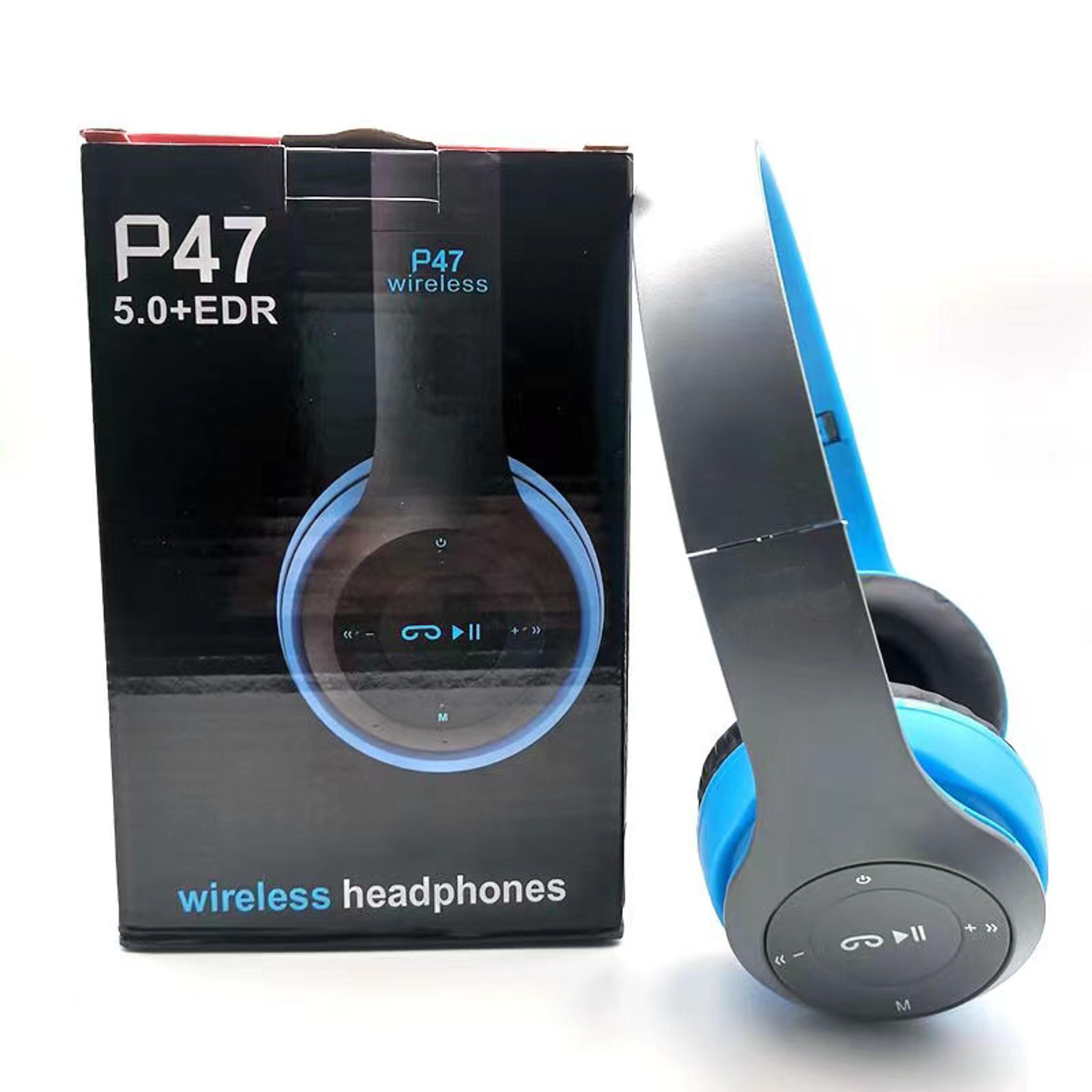 Wireless Bluetooth Headphones Foldable Over Ear Stereo Gaming  Sports Headset 6