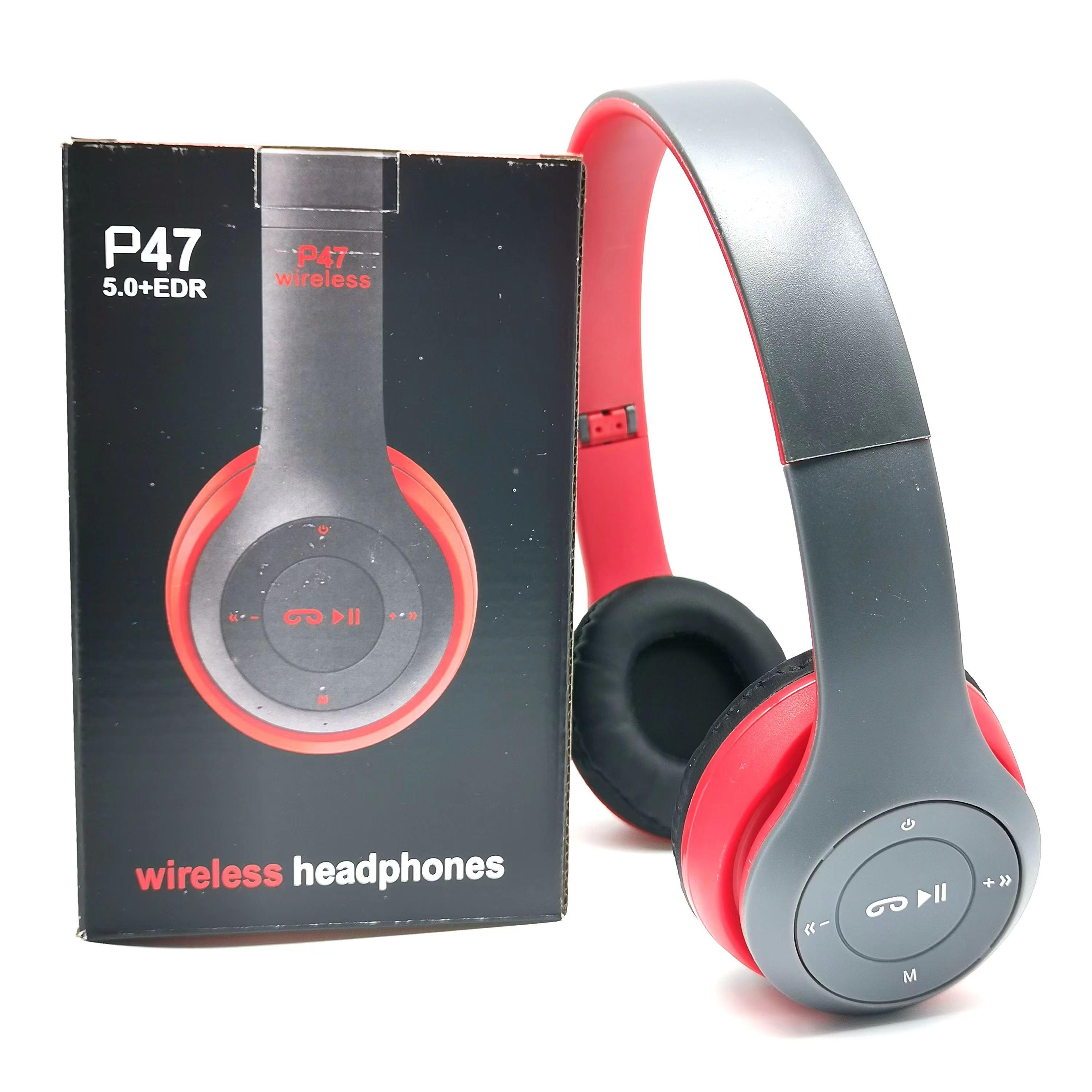 Wireless Bluetooth Headphones Foldable Over Ear Stereo Gaming  Sports Headset 5
