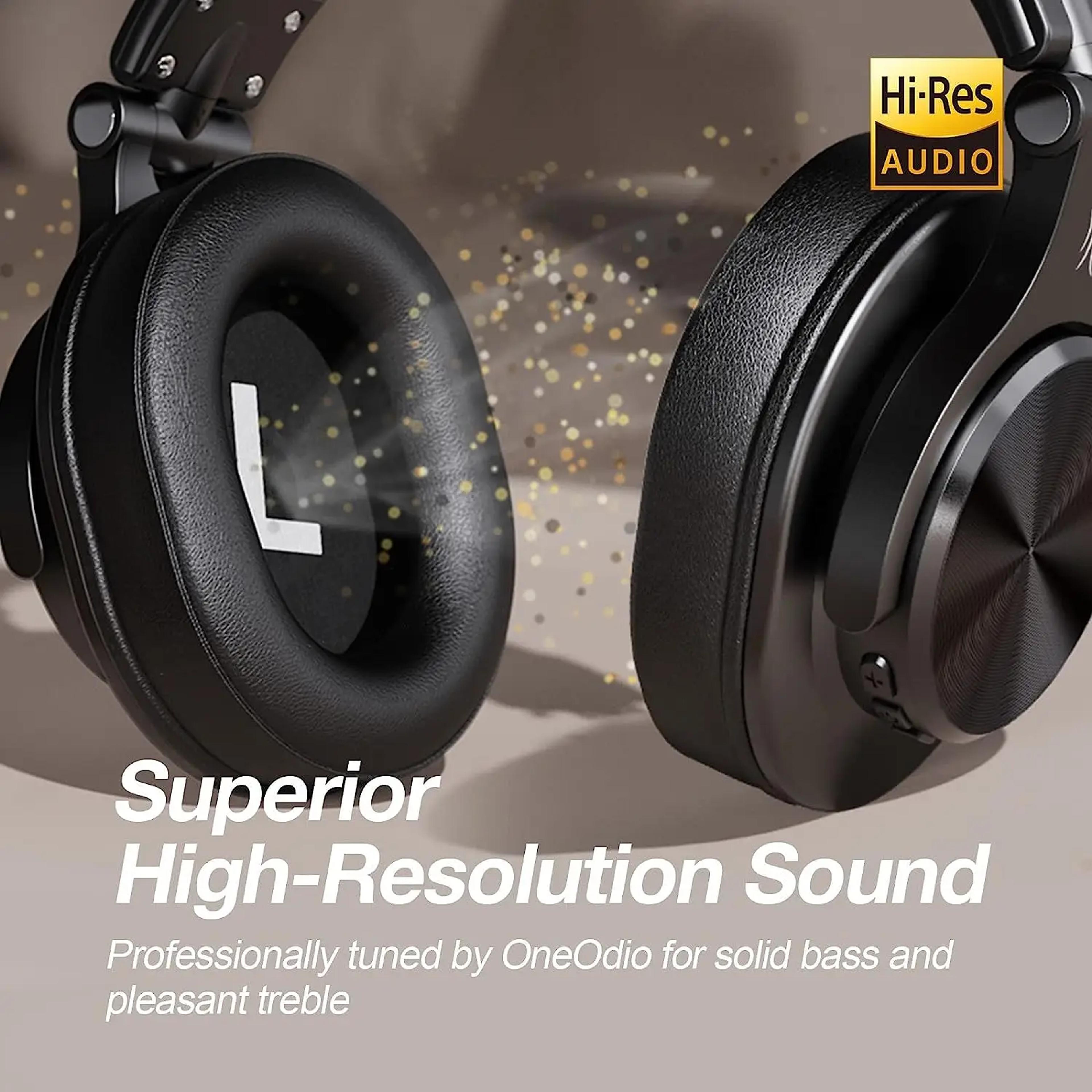 OneOdio Fusion Wireless Over Ear Hi Res Studio DJ Headphones 1