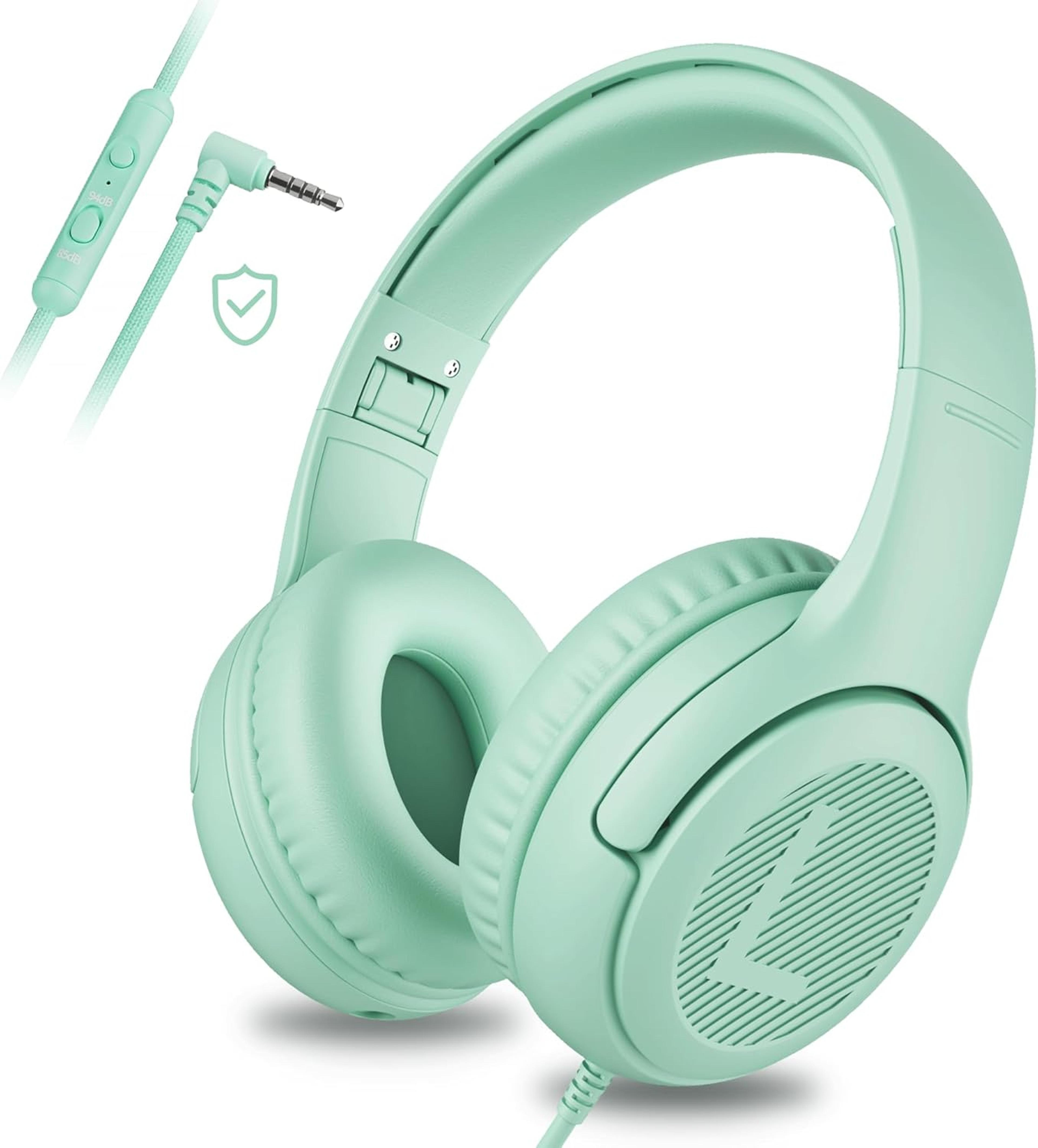 AWATRUE Kids Gaming Headset With Mic Safe Volume Wired Headphones For School  PC 9