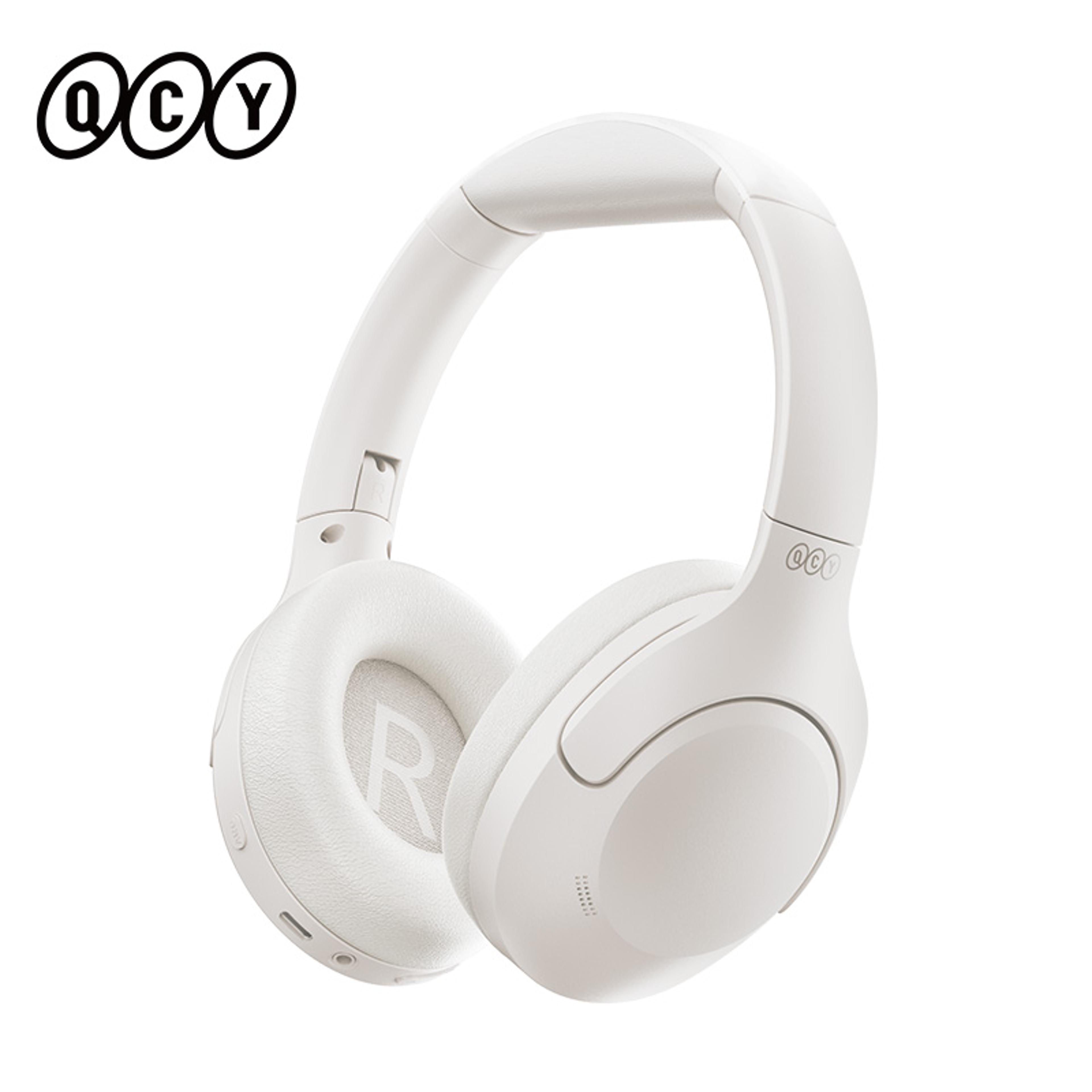 QCY Lite ANC Wireless Over Ear Bluetooth Headphones Playtime Noise Cancelling Headset 7