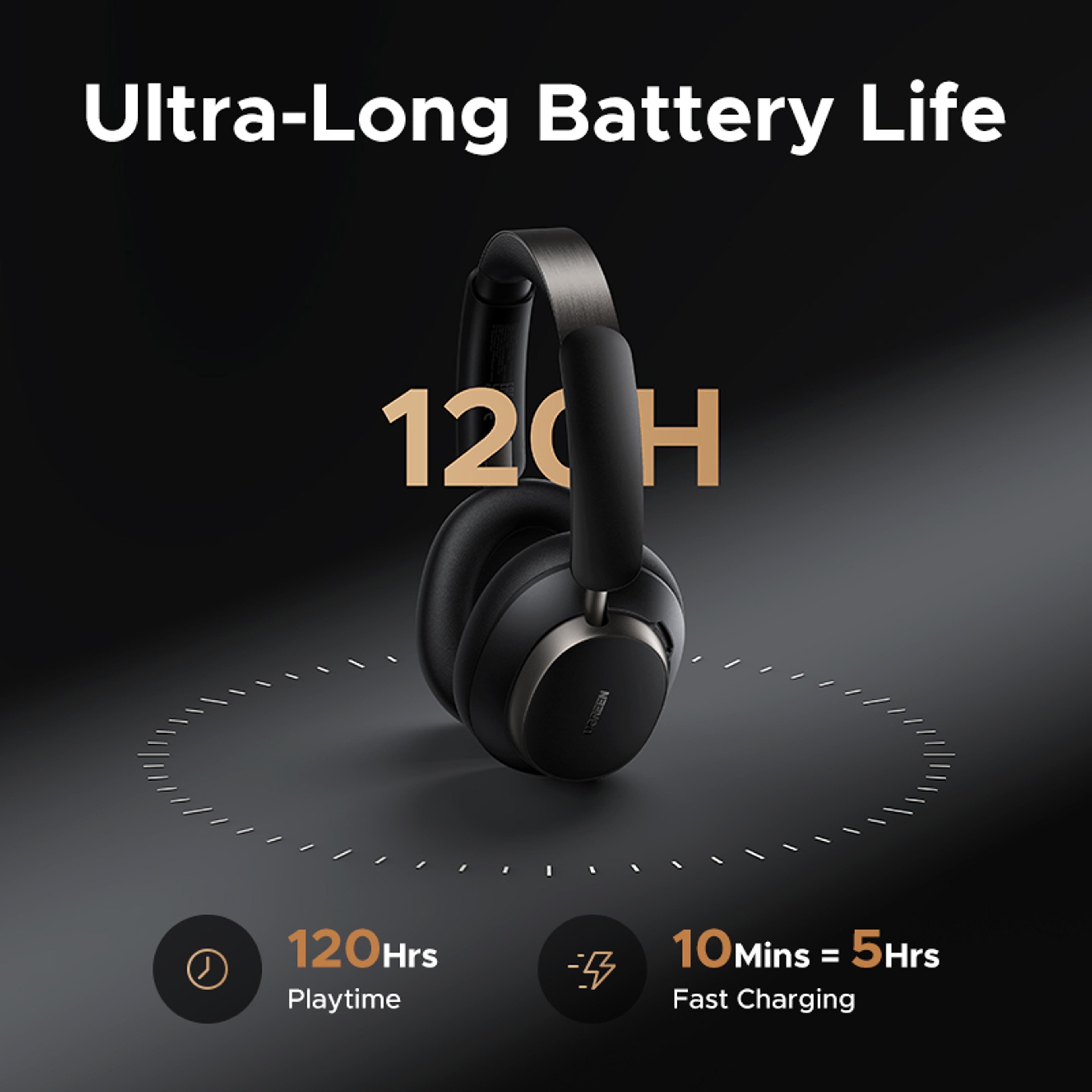 UGREEN Studio Pro ANC Wireless Over Ear Bluetooth Headphones Hi Res LDAC 5