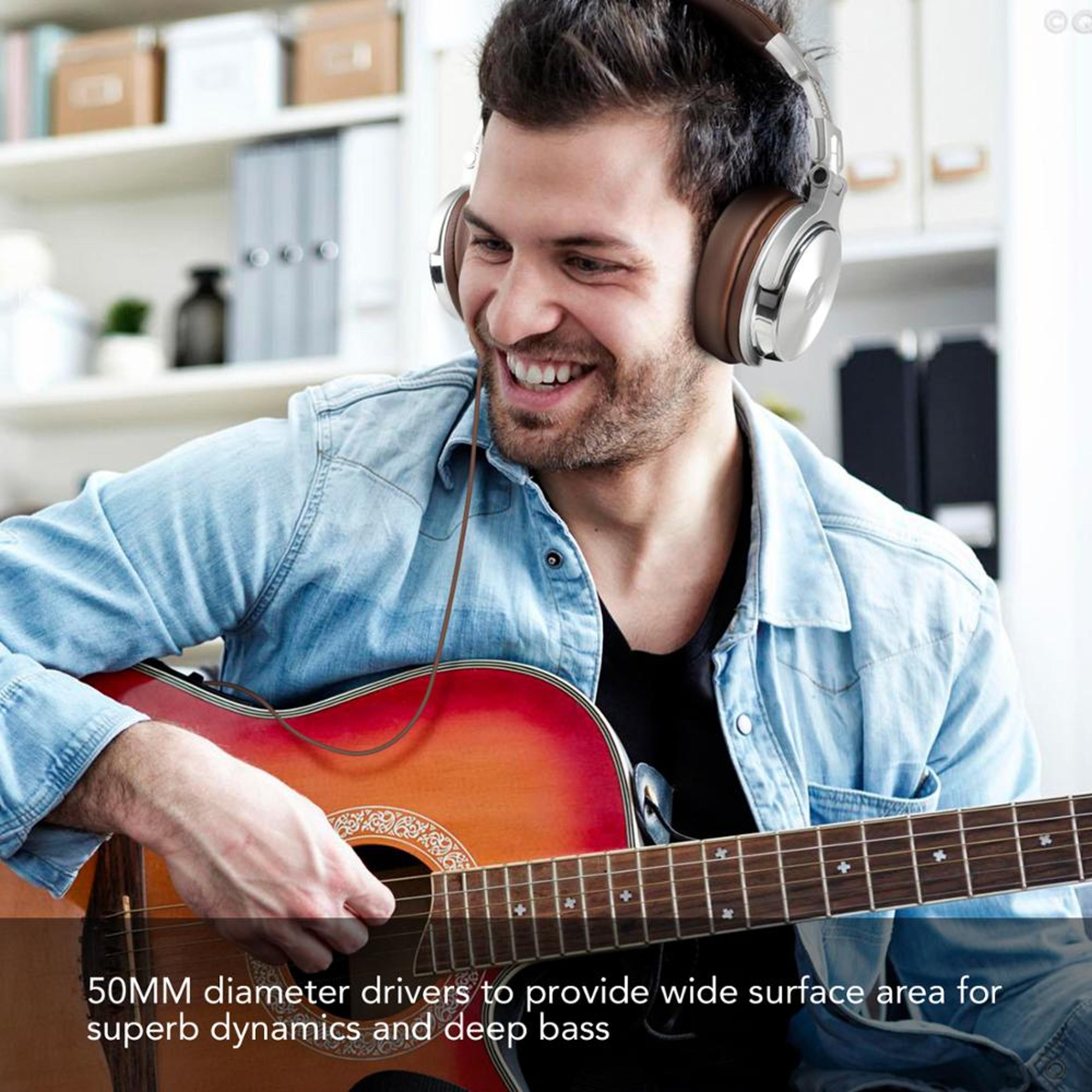OneOdio Pro Studio DJ Over Ear Wired Headphones With Mic HiFi Gaming Headset Foldable Monitors 1