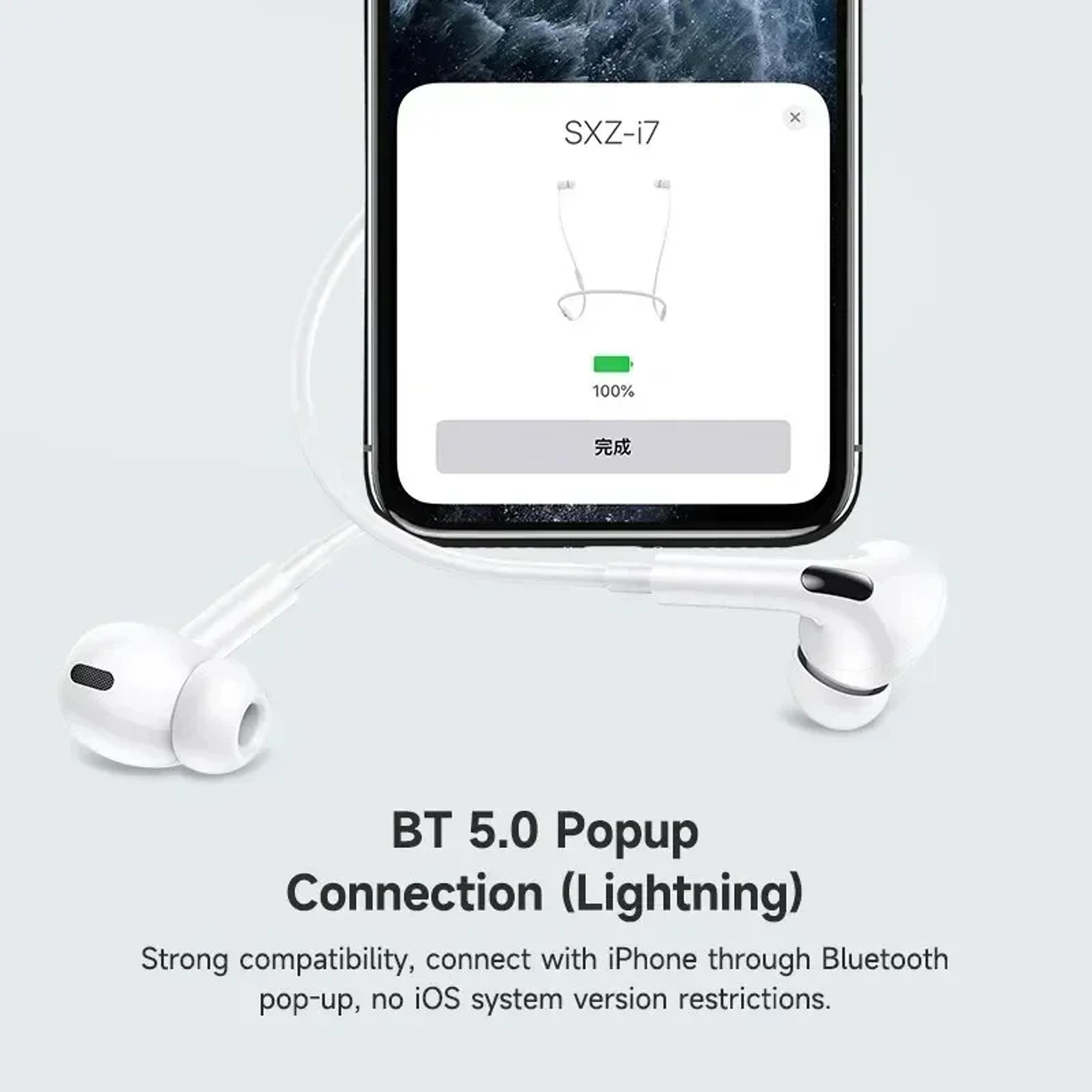 Lightning Earphones For IPhone Wired In Ear Headphones With Mic Apple Compatible 4