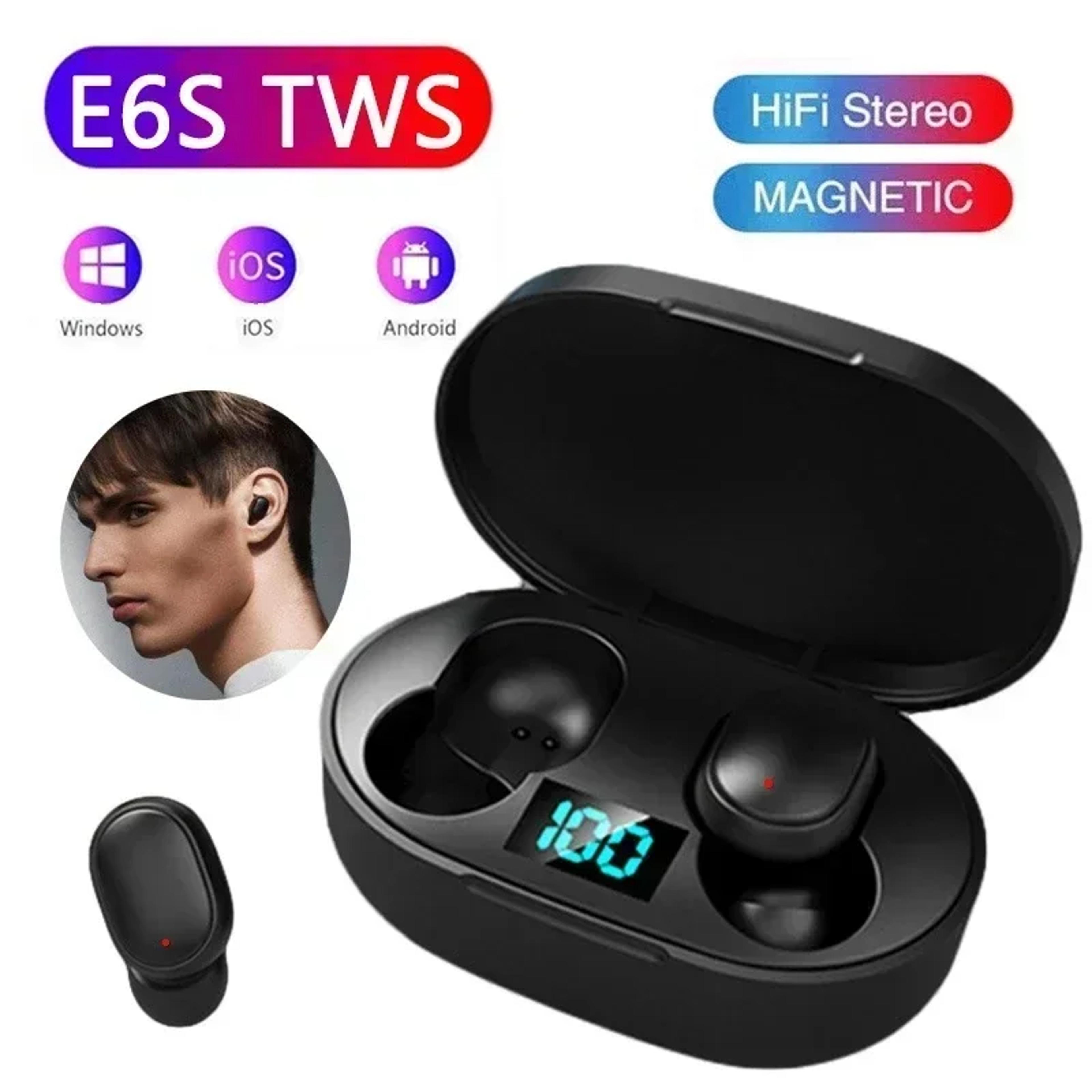 True Wireless Bluetooth Earbuds With Noise Cancellation  LED Power Display 1