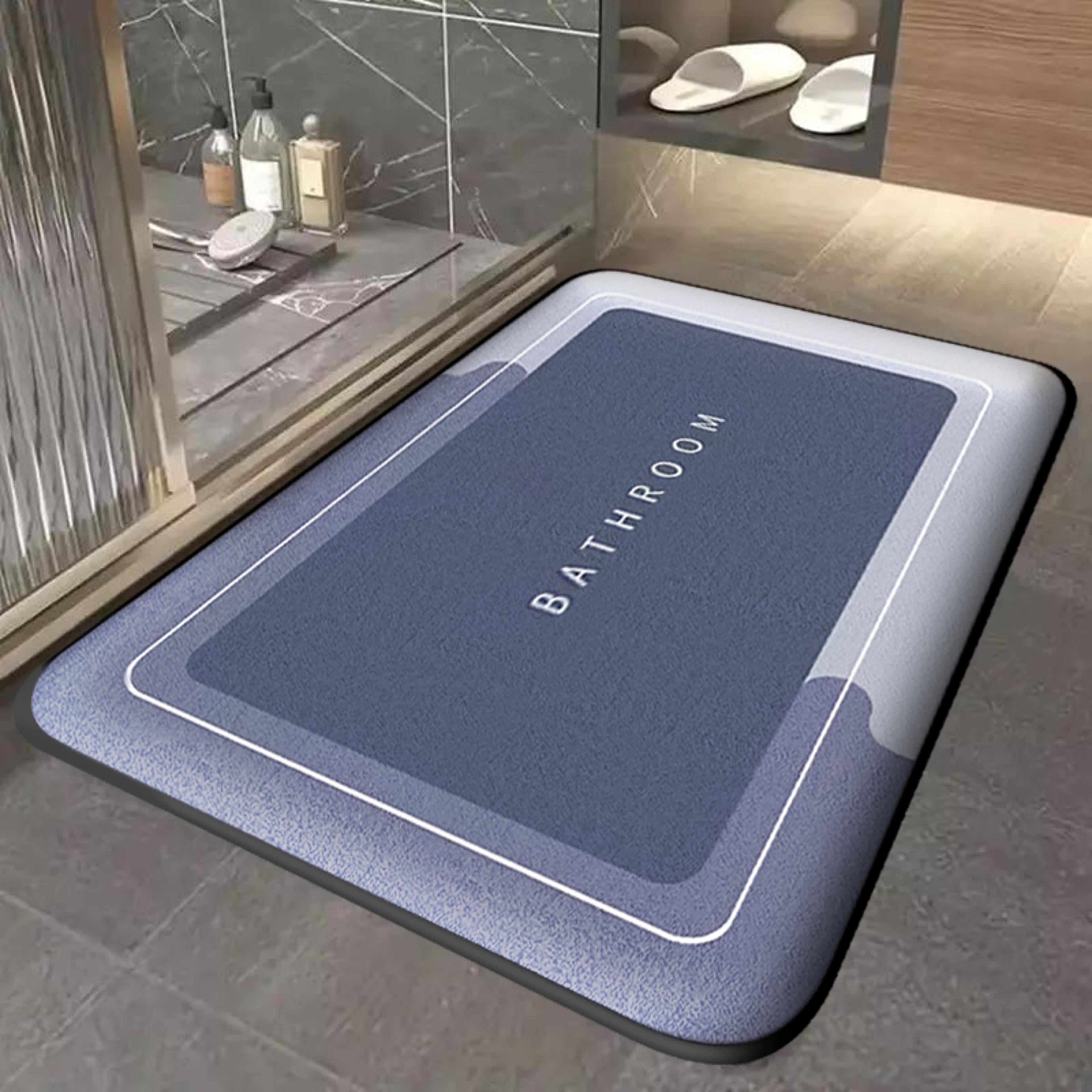 Quick Dry Bath Mat Non Slip Bathroom Rug For Bathroom Kitchen  Entryway 6