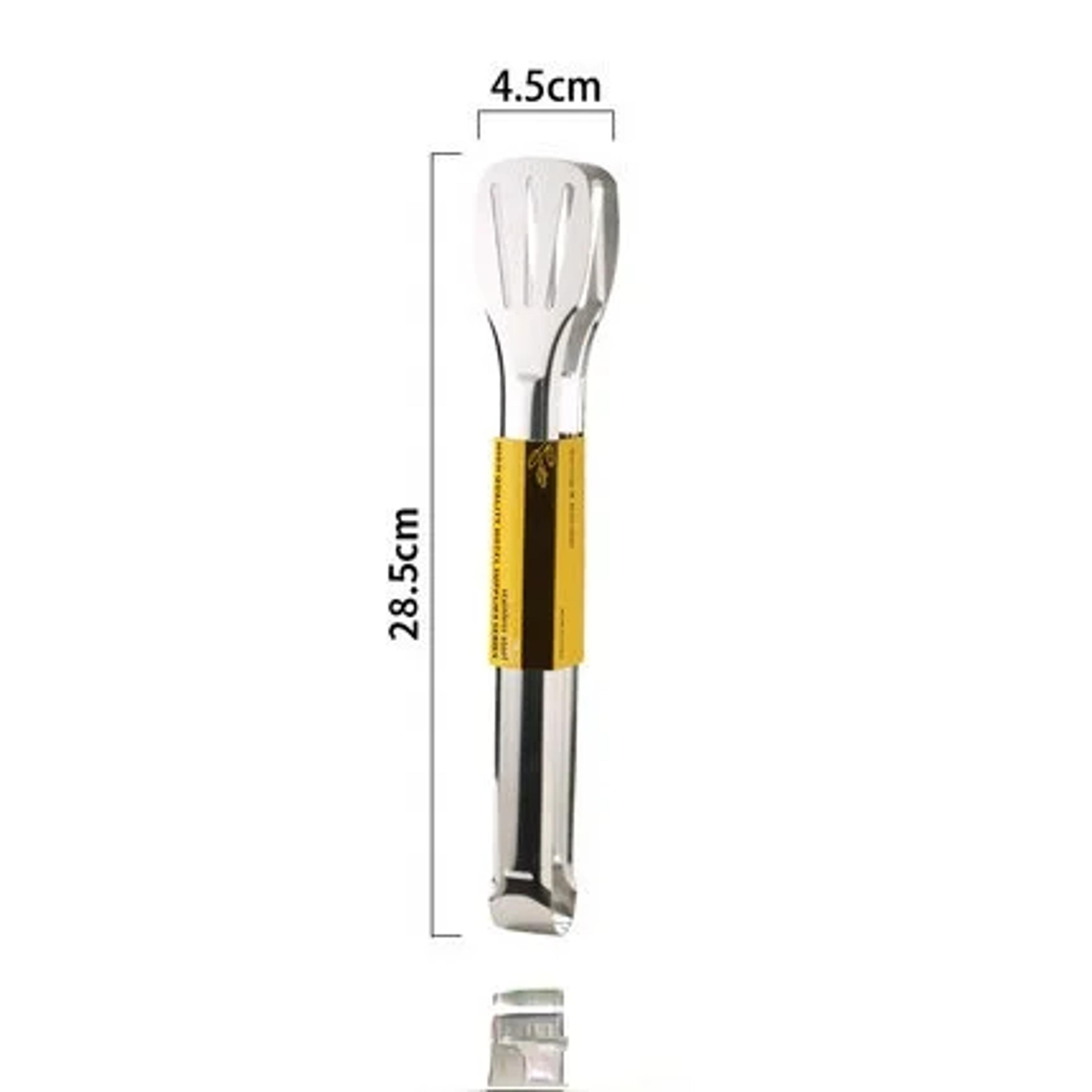 Stainless Steel Kitchen Tongs For Cooking BBQ Bread  Salad Serving 7