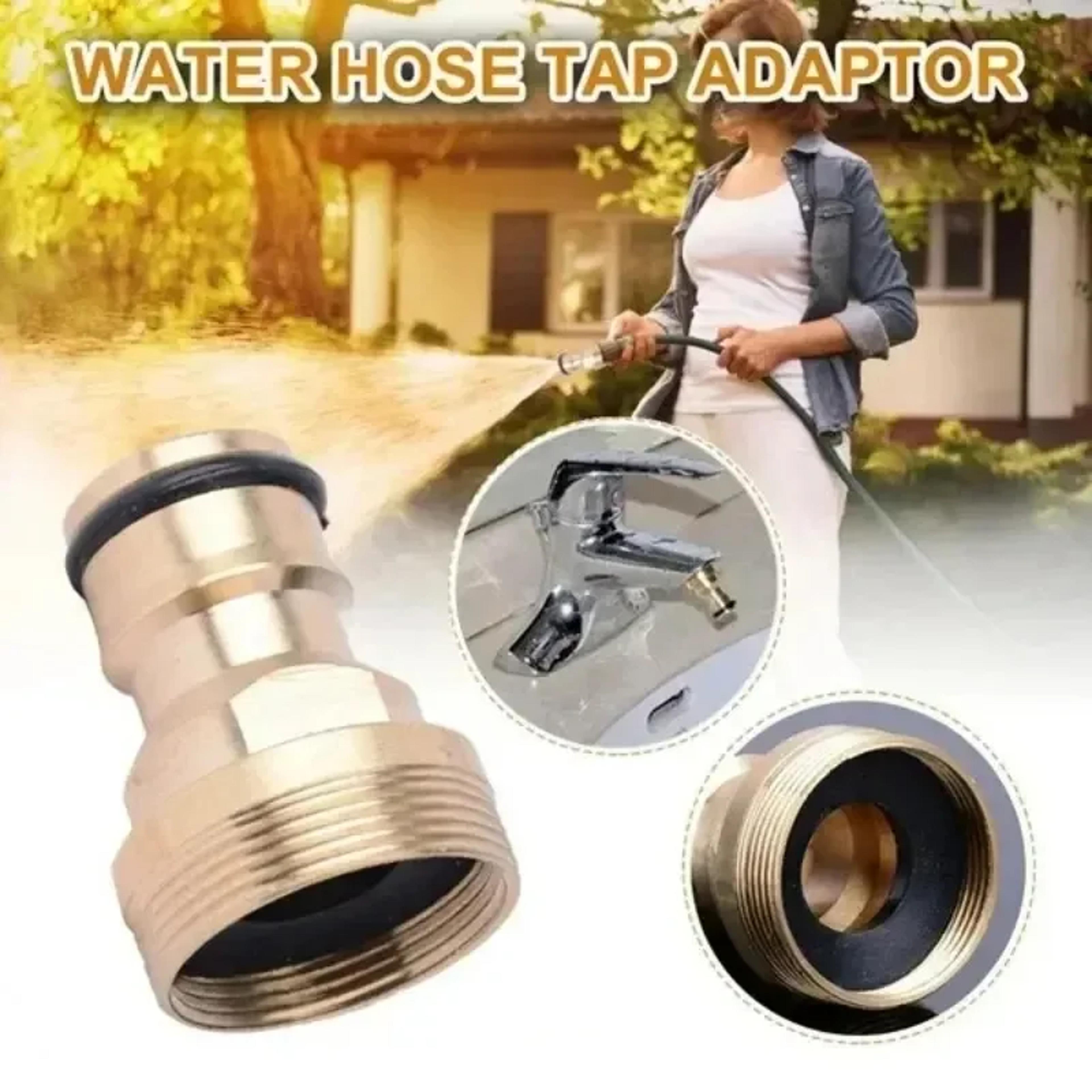 Universal Brass Faucet Adapter For Kitchen Sink  Garden Hose Connector 2